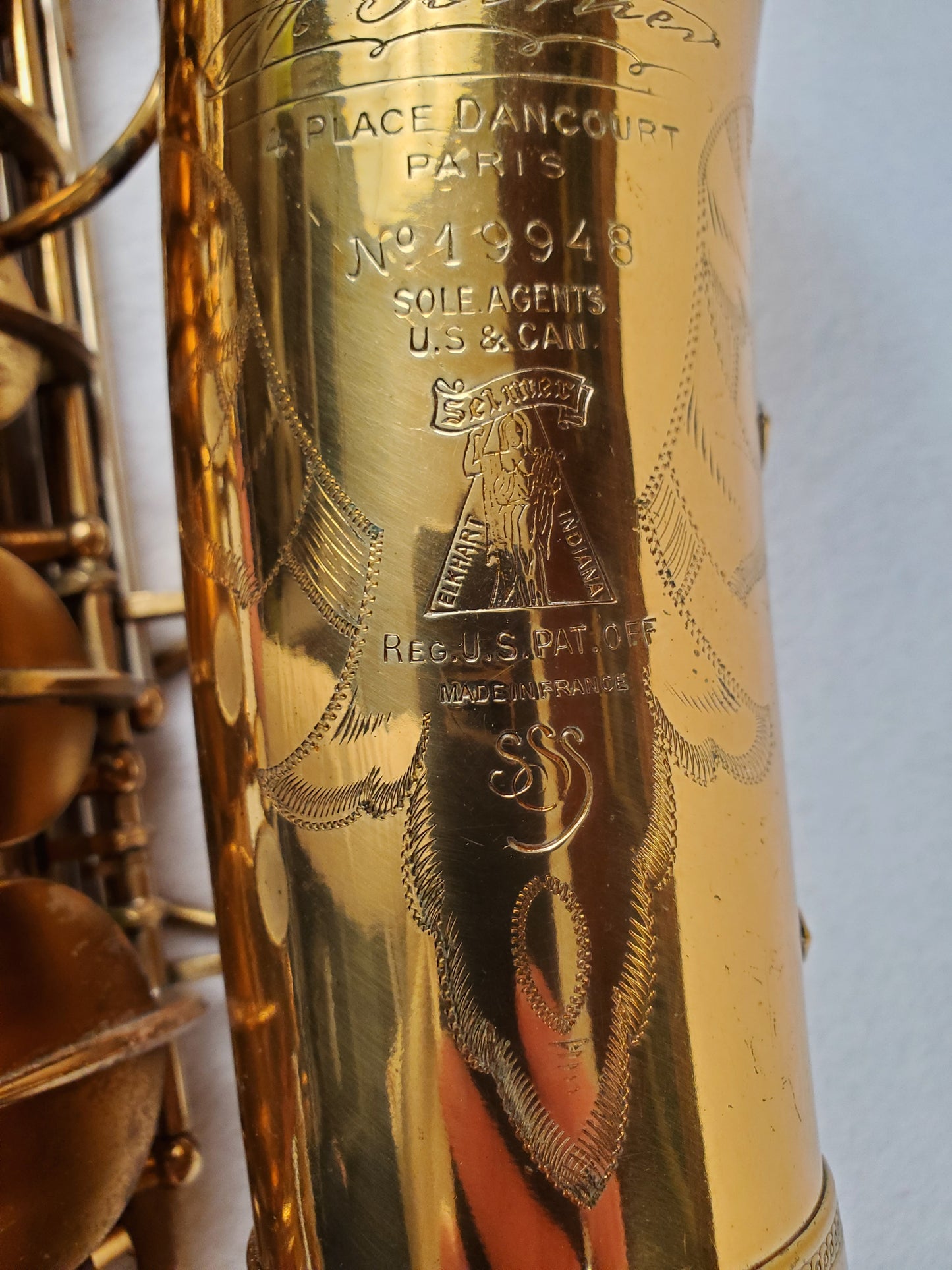 Selmer Radio Improved Alto Saxophone 19xxx