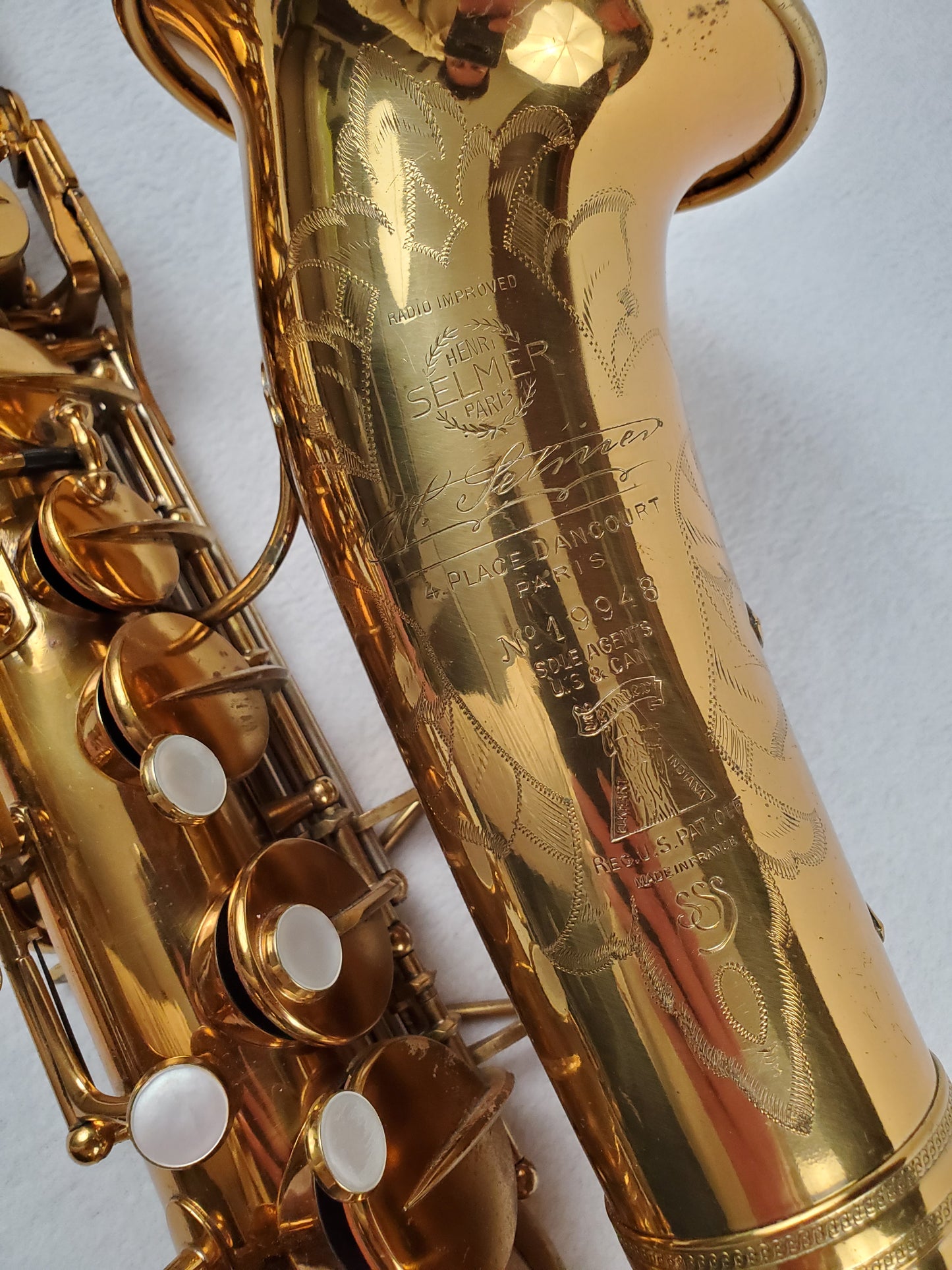 Selmer Radio Improved Alto Saxophone 19xxx