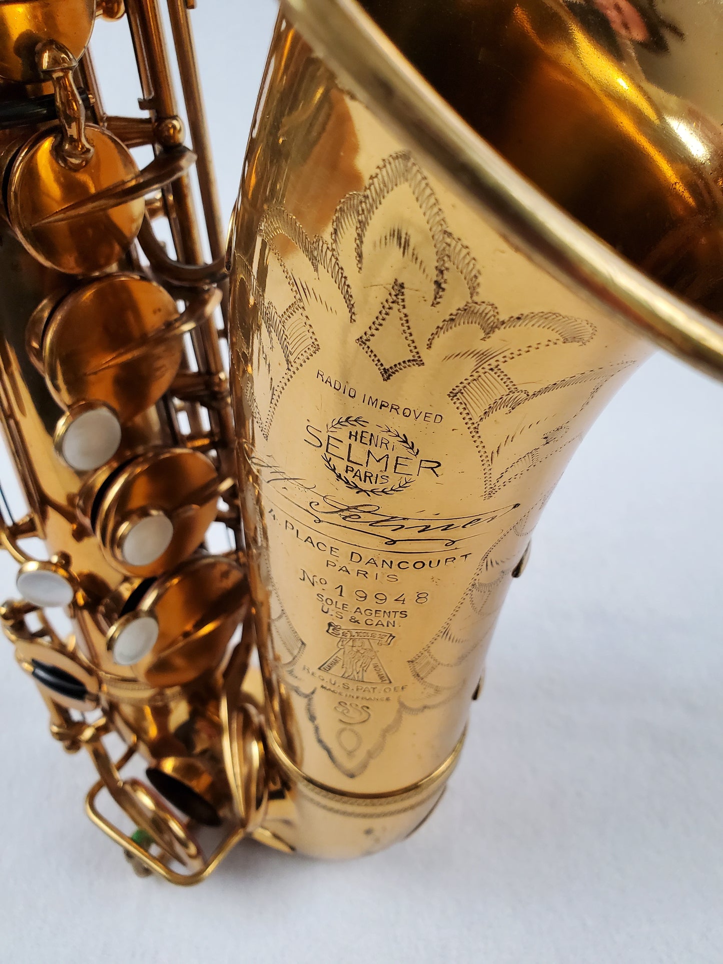 Selmer Radio Improved Alto Saxophone 19xxx