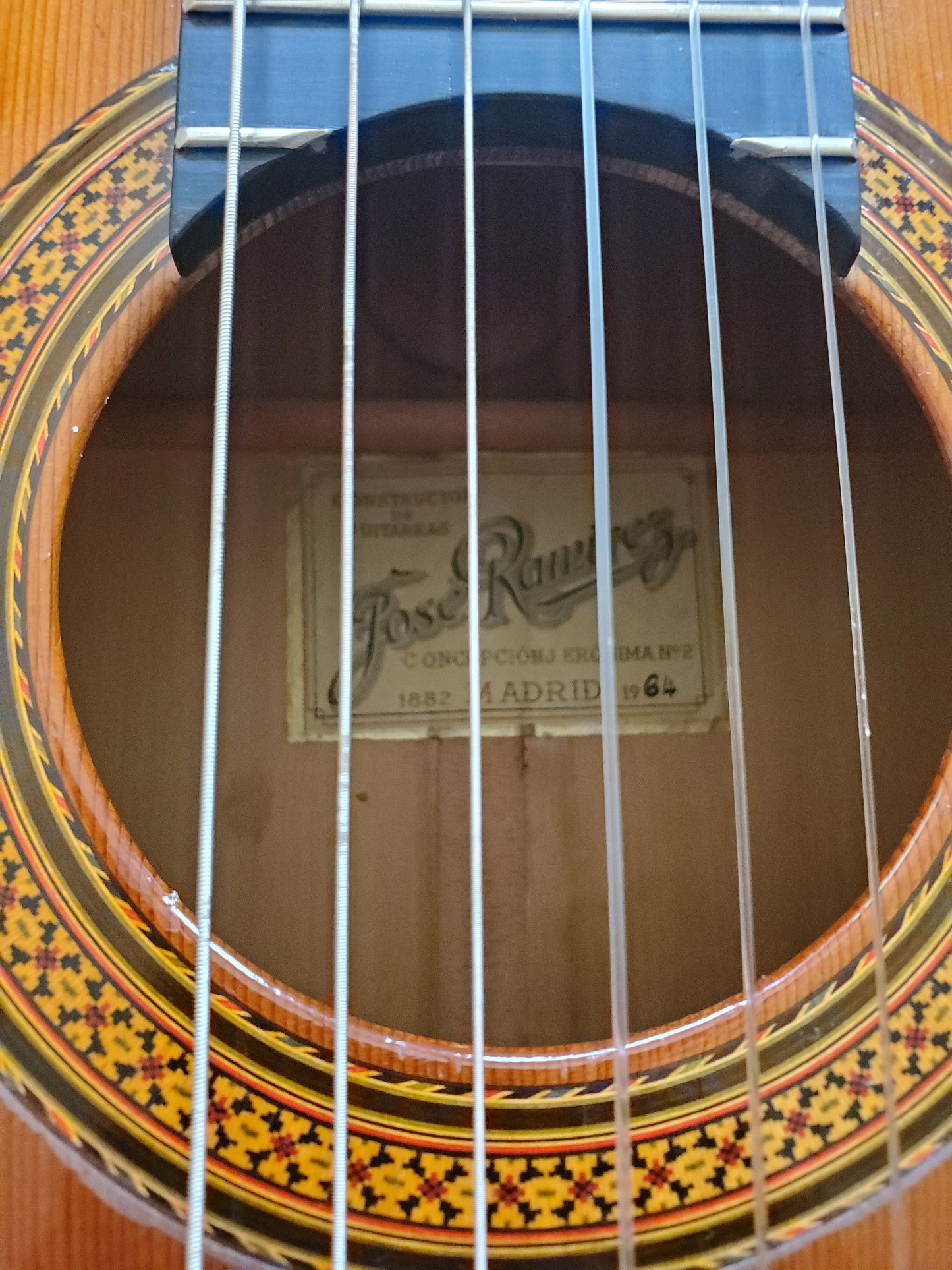 1964 Jose Ramirez III Flamenco Guitar CD/CY