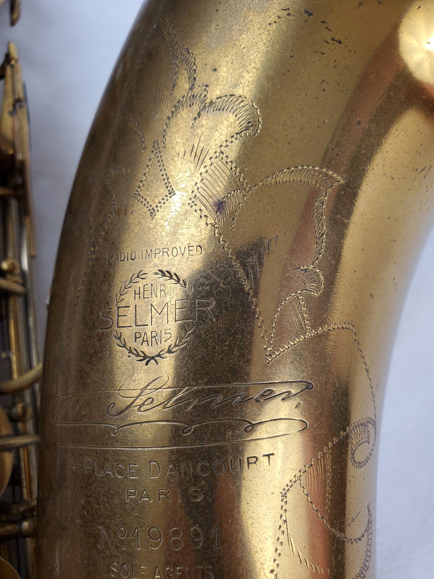 Selmer Radio Improved Tenor Saxophone 19xxx
