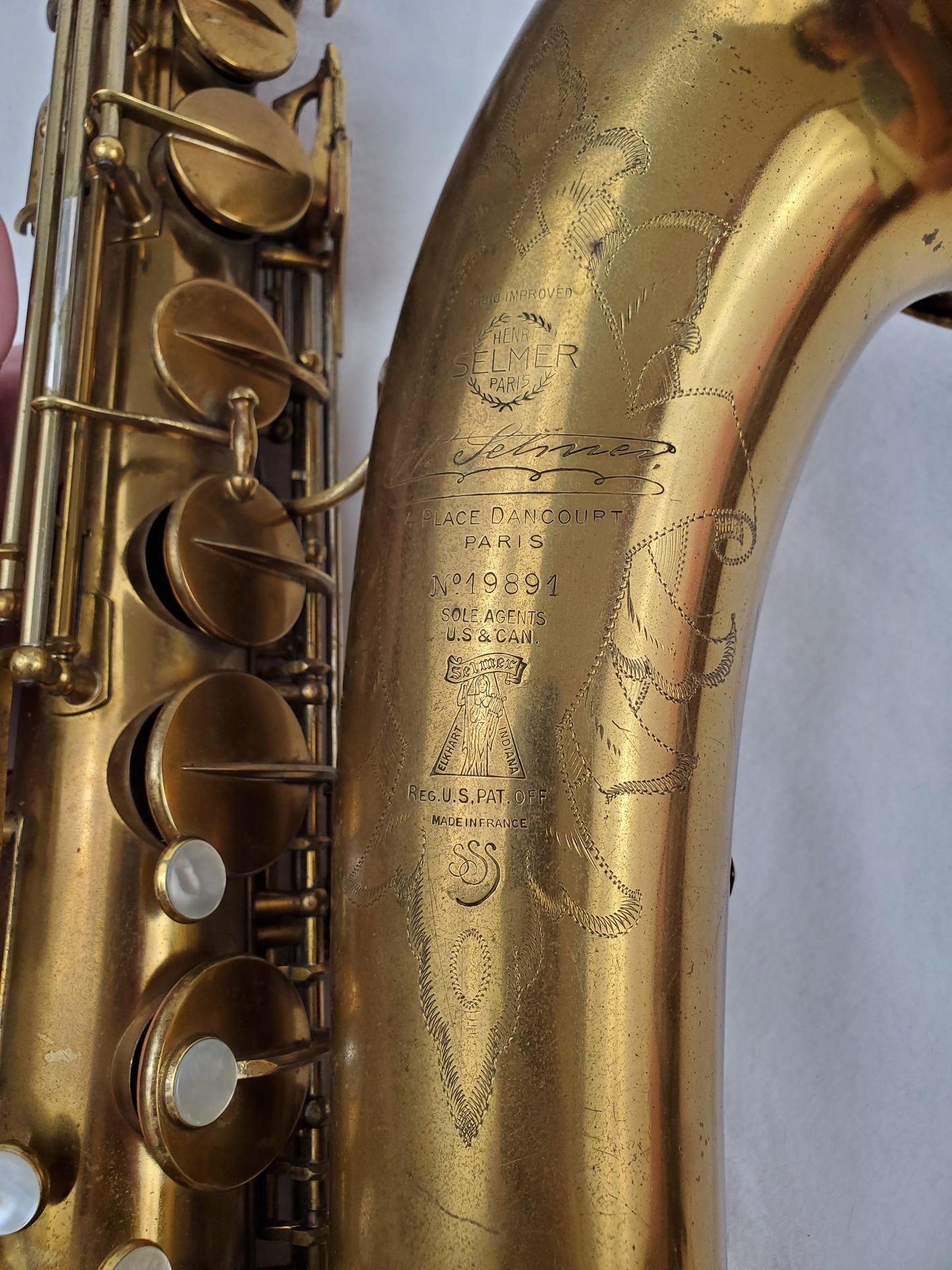 Selmer Radio Improved Tenor Saxophone 19xxx