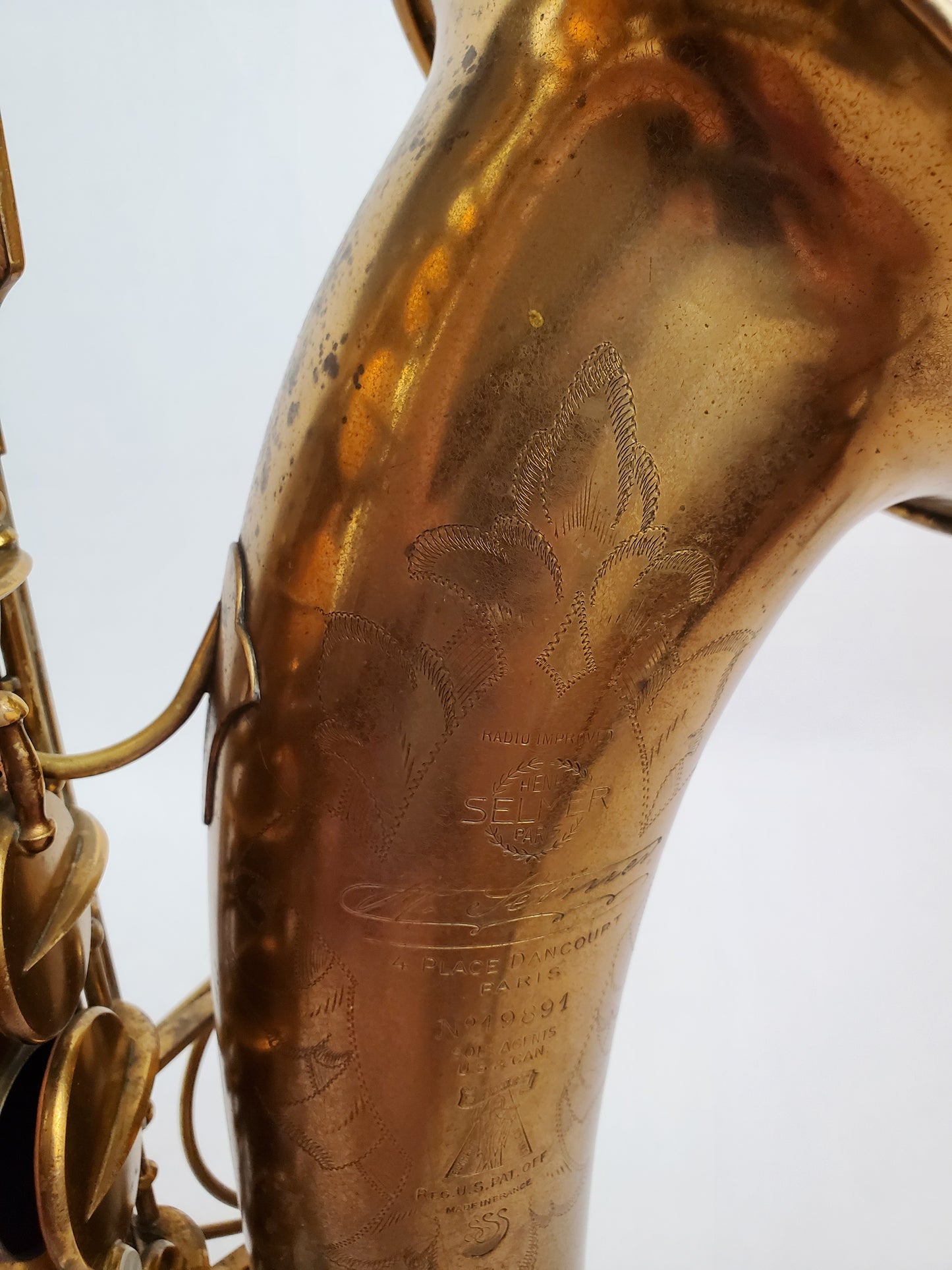 Selmer Radio Improved Tenor Saxophone 19xxx