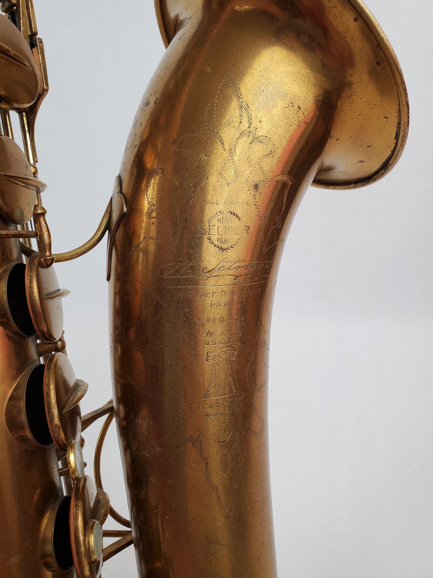 Selmer Radio Improved Tenor Saxophone 19xxx