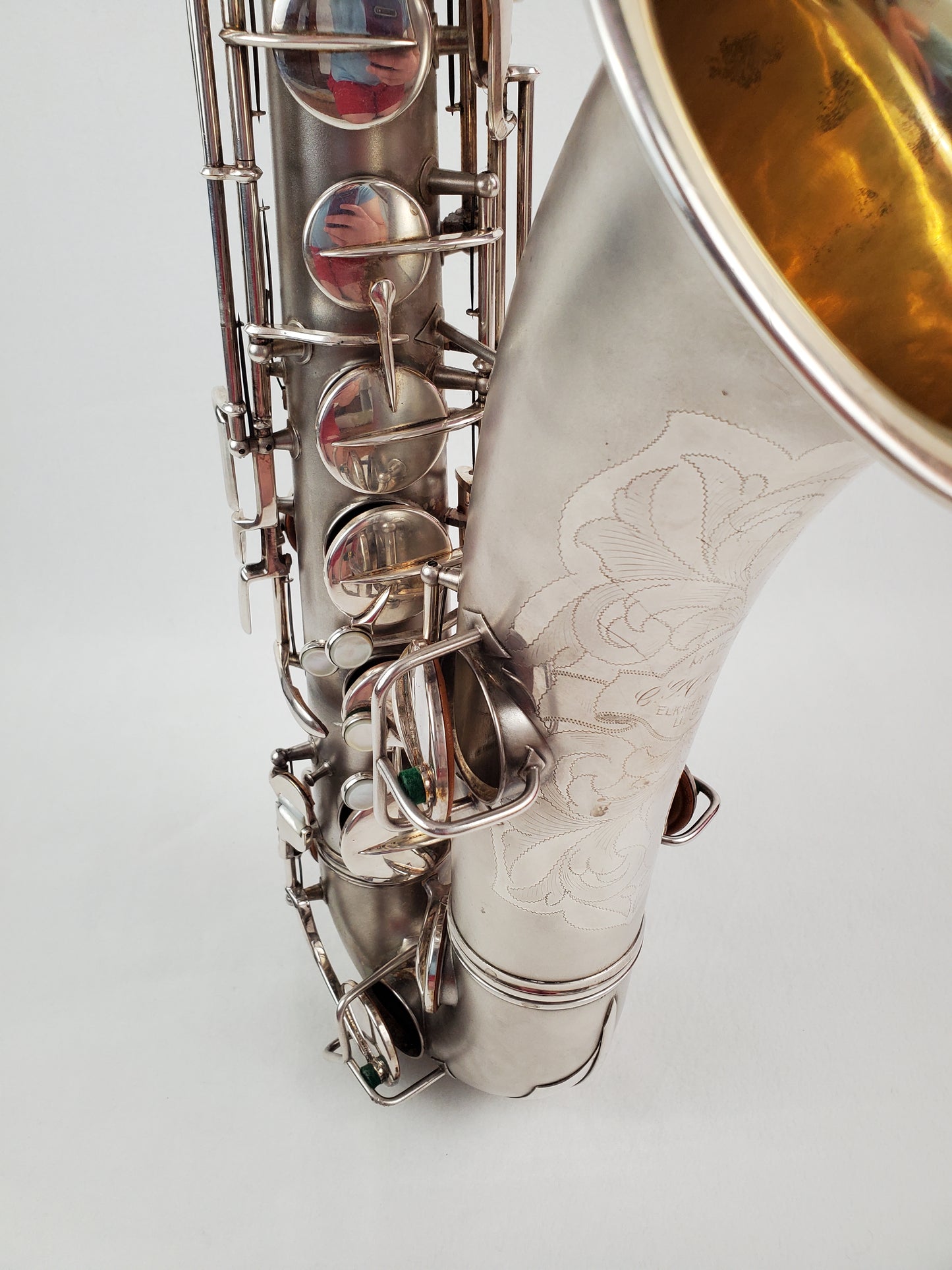 Conn New Wonder II NWII Tenor Saxophone 207xxx - Silver Plated w Gold Wash Bell