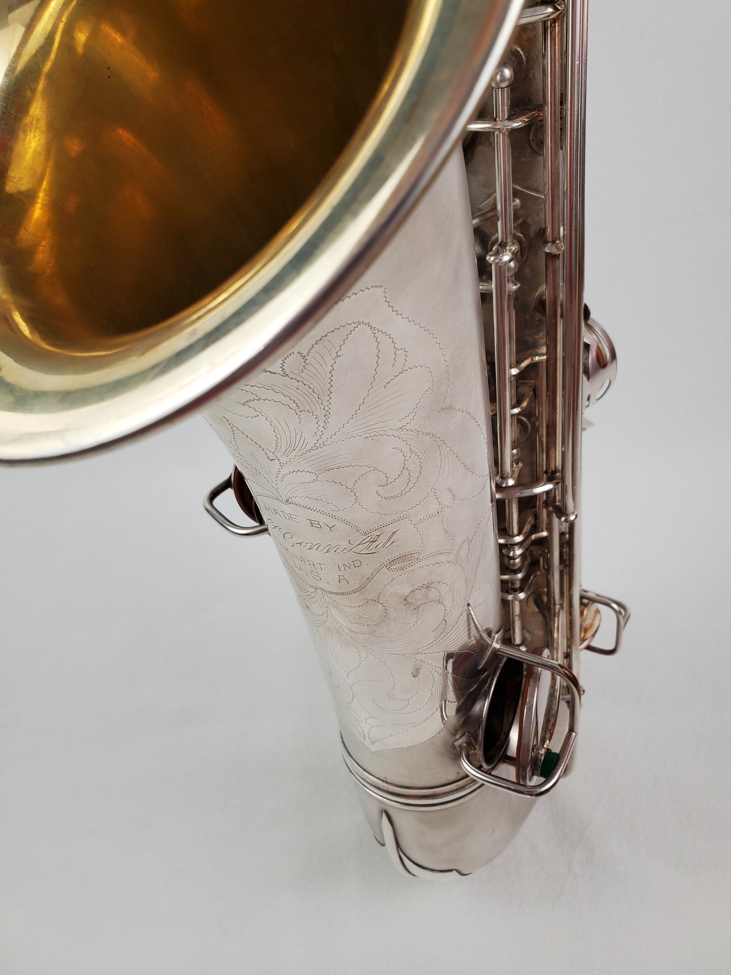 Conn New Wonder II NWII Tenor Saxophone 207xxx - Silver Plated w Gold Wash Bell
