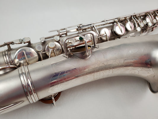 Conn New Wonder II NWII Tenor Saxophone 207xxx - Silver Plated w Gold Wash Bell