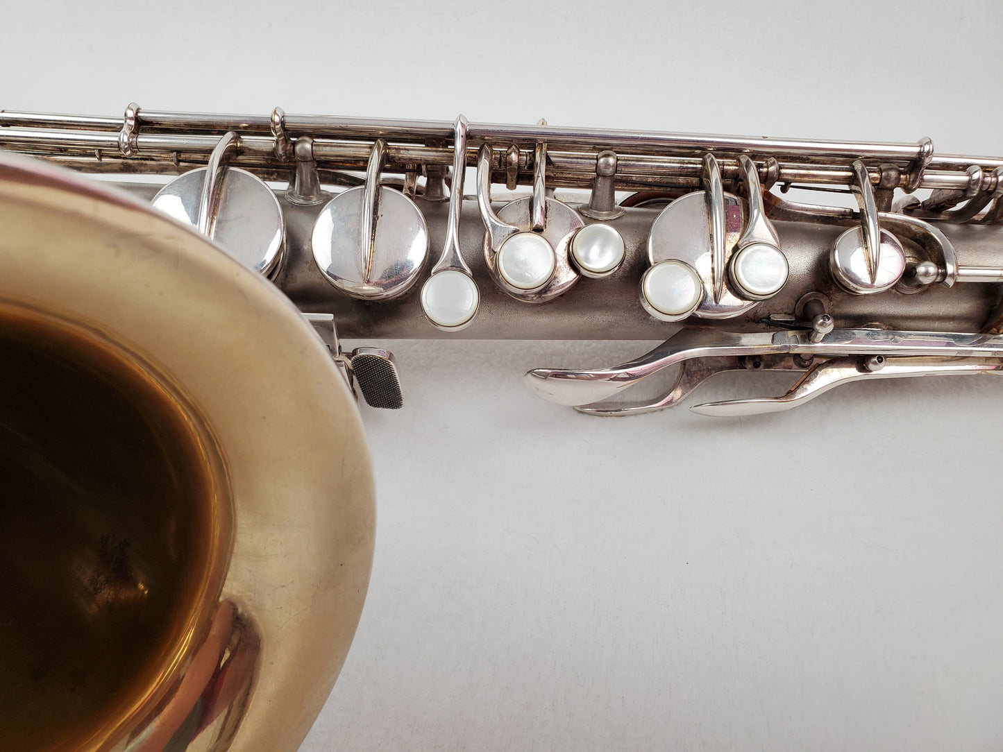 Conn New Wonder II NWII Tenor Saxophone 207xxx - Silver Plated w Gold Wash Bell