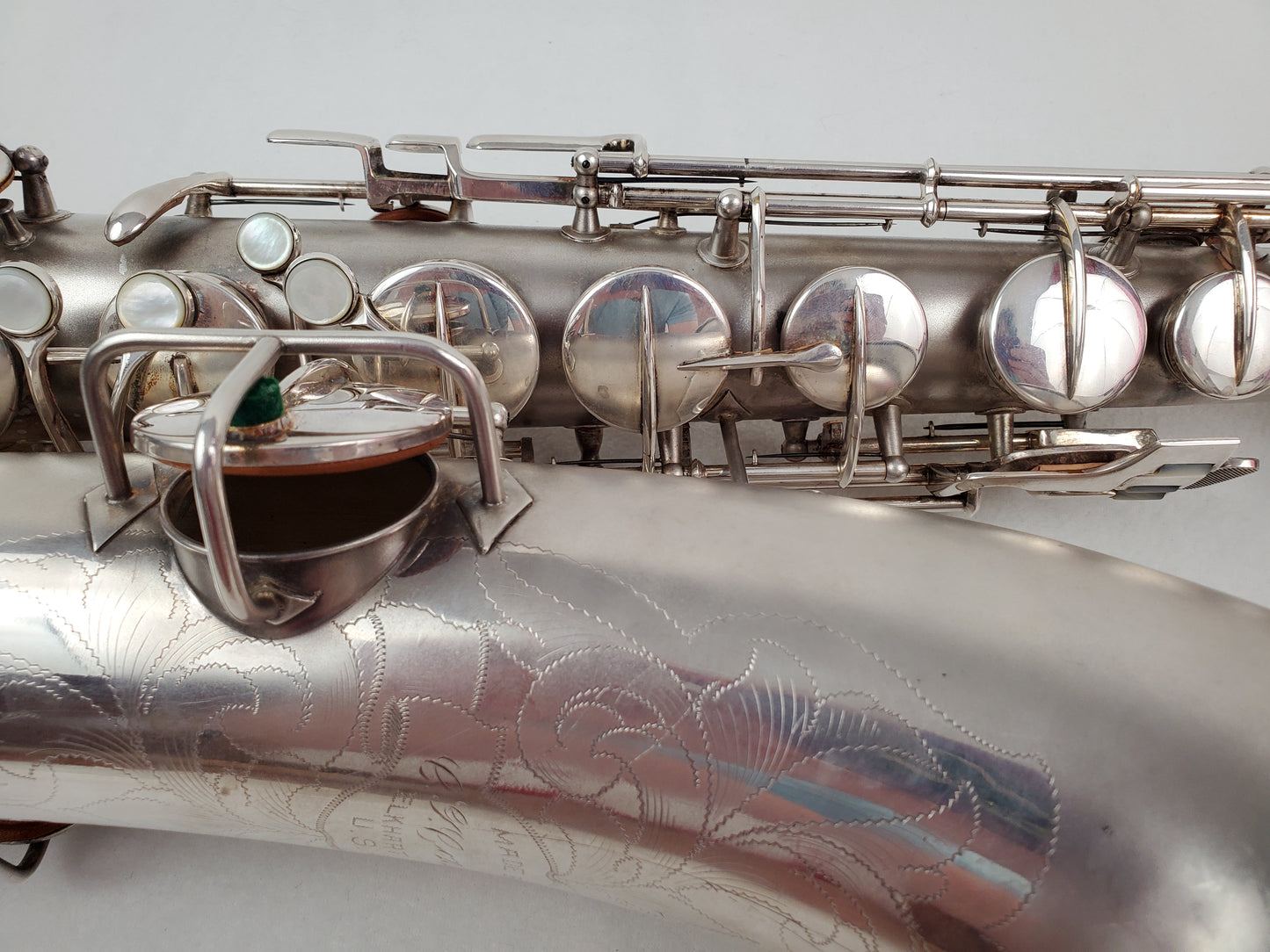 Conn New Wonder II NWII Tenor Saxophone 207xxx - Silver Plated w Gold Wash Bell