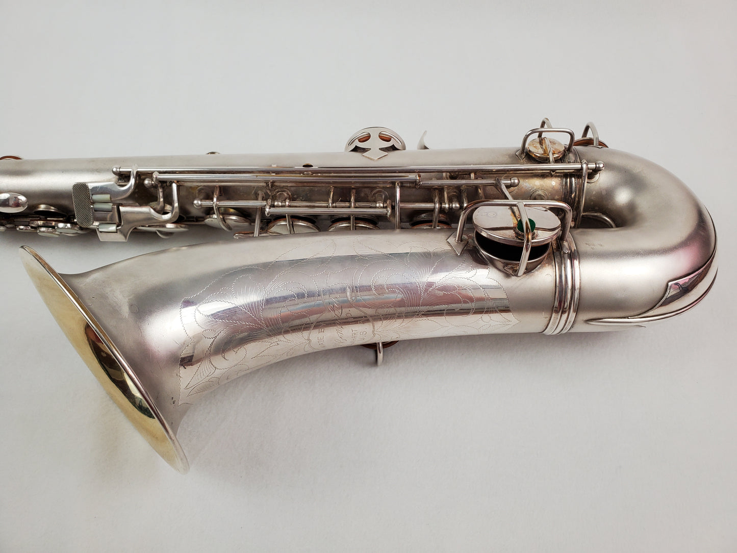 Conn New Wonder II NWII Tenor Saxophone 207xxx - Silver Plated w Gold Wash Bell