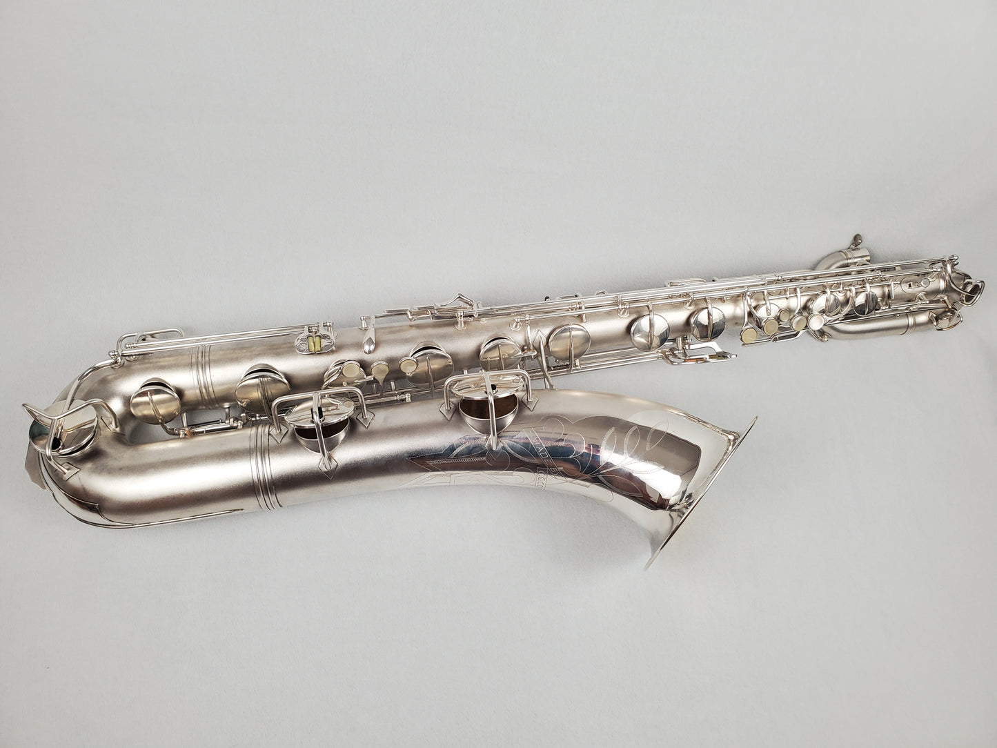 Conn 12M Bari Saxophone 311xxx - Silver Plated w Gold Wash Bell