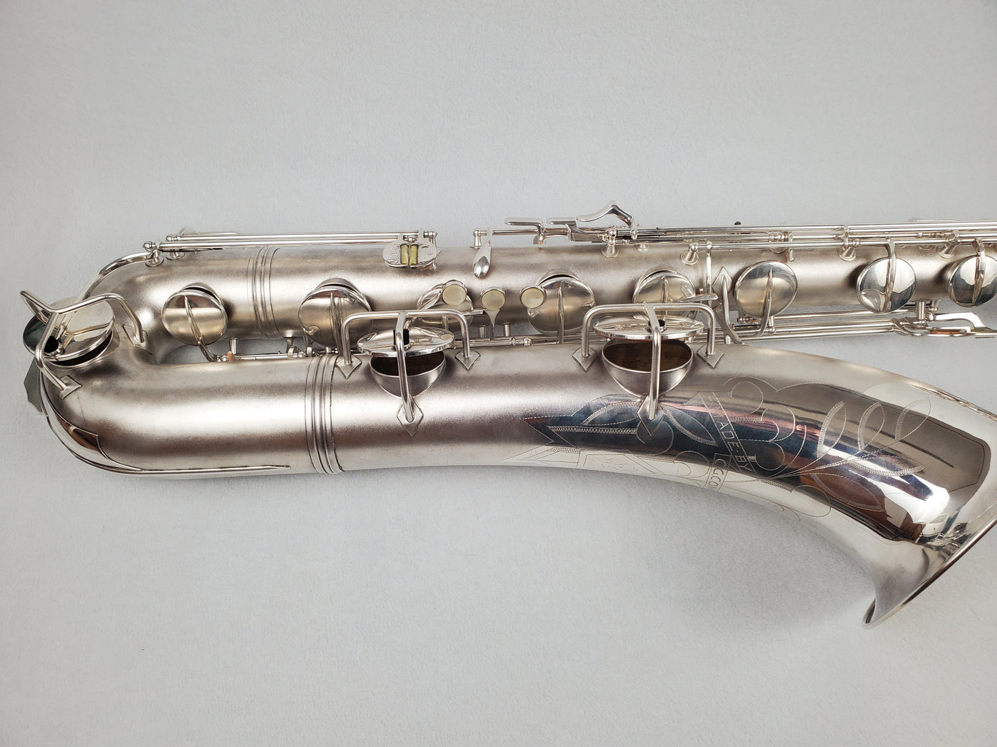 Conn 12M Bari Saxophone 311xxx - Silver Plated w Gold Wash Bell