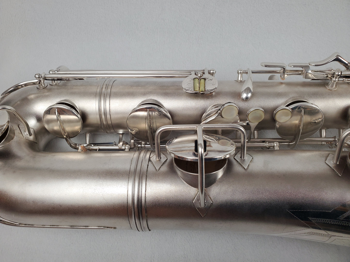 Conn 12M Bari Saxophone 311xxx - Silver Plated w Gold Wash Bell