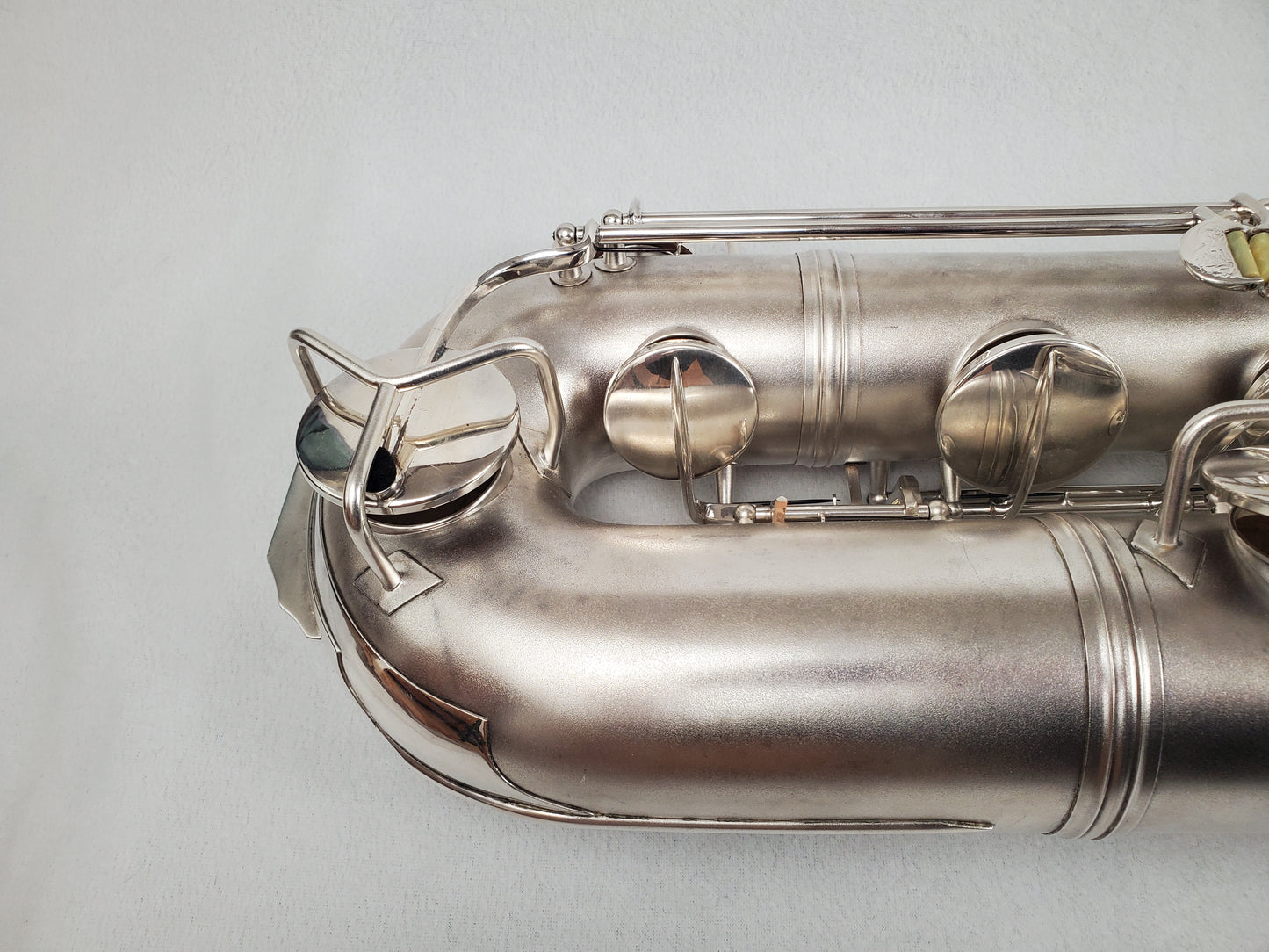 Conn 12M Bari Saxophone 311xxx - Silver Plated w Gold Wash Bell