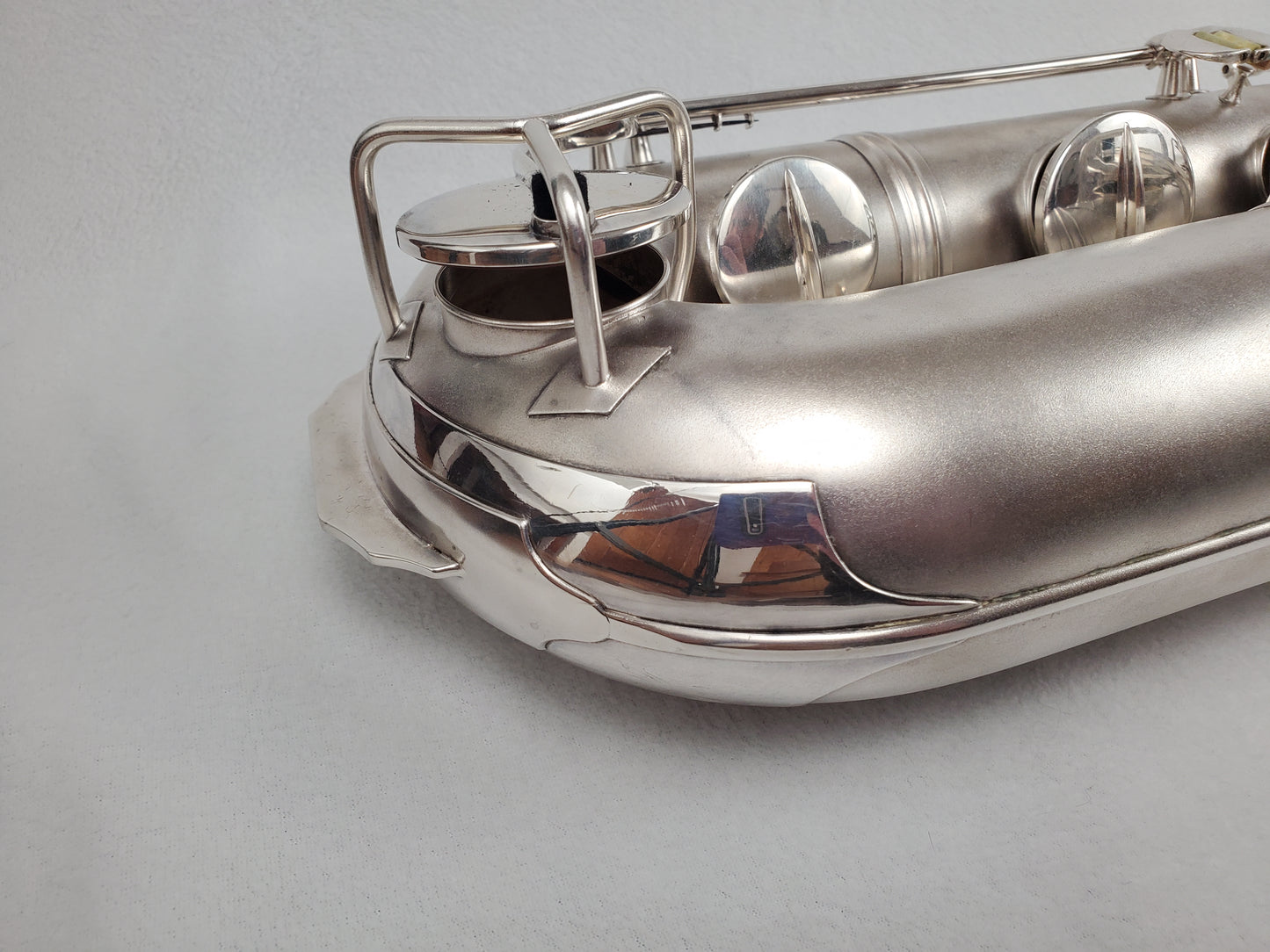 Conn 12M Bari Saxophone 311xxx - Silver Plated w Gold Wash Bell