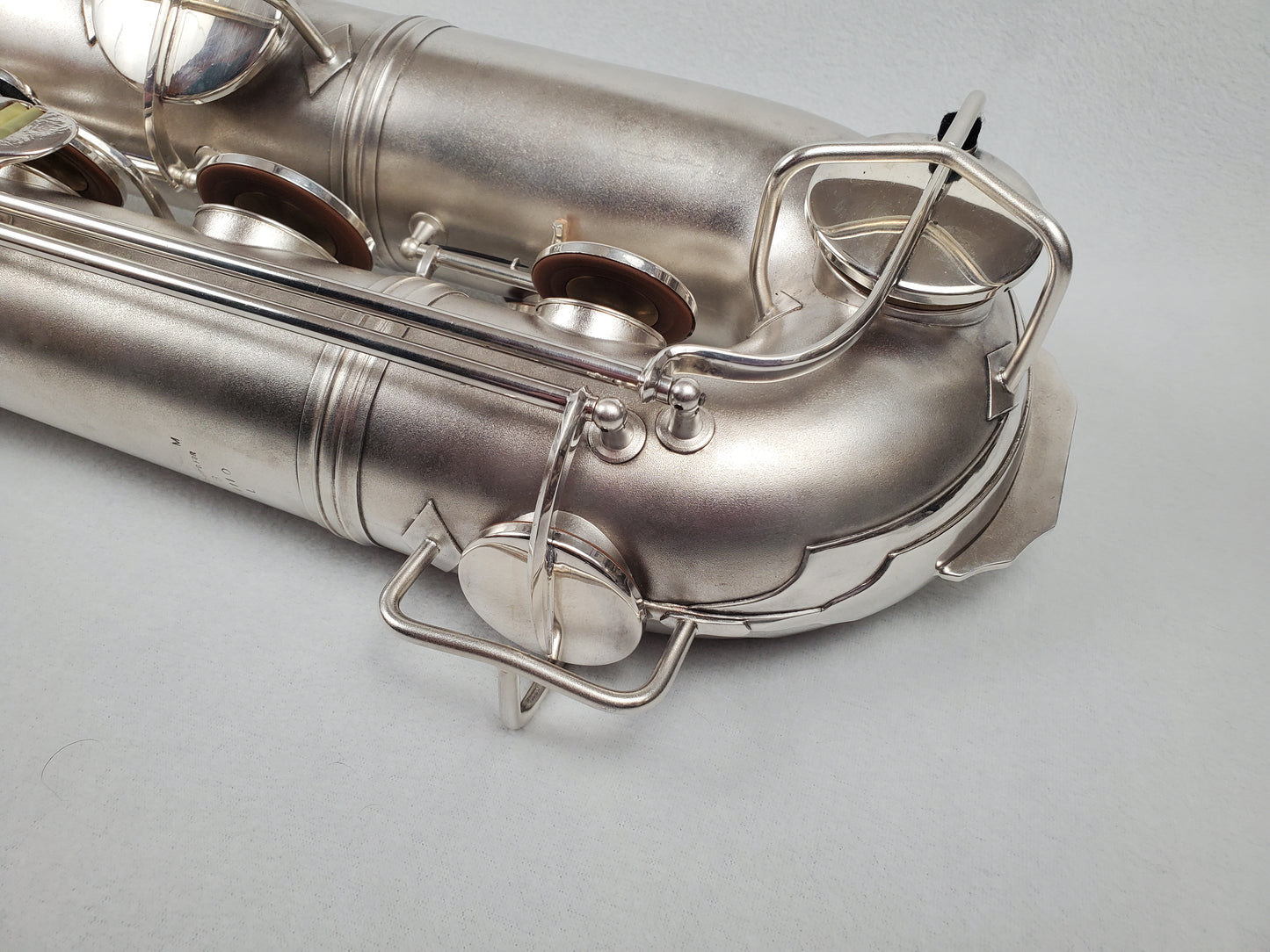 Conn 12M Bari Saxophone 311xxx - Silver Plated w Gold Wash Bell