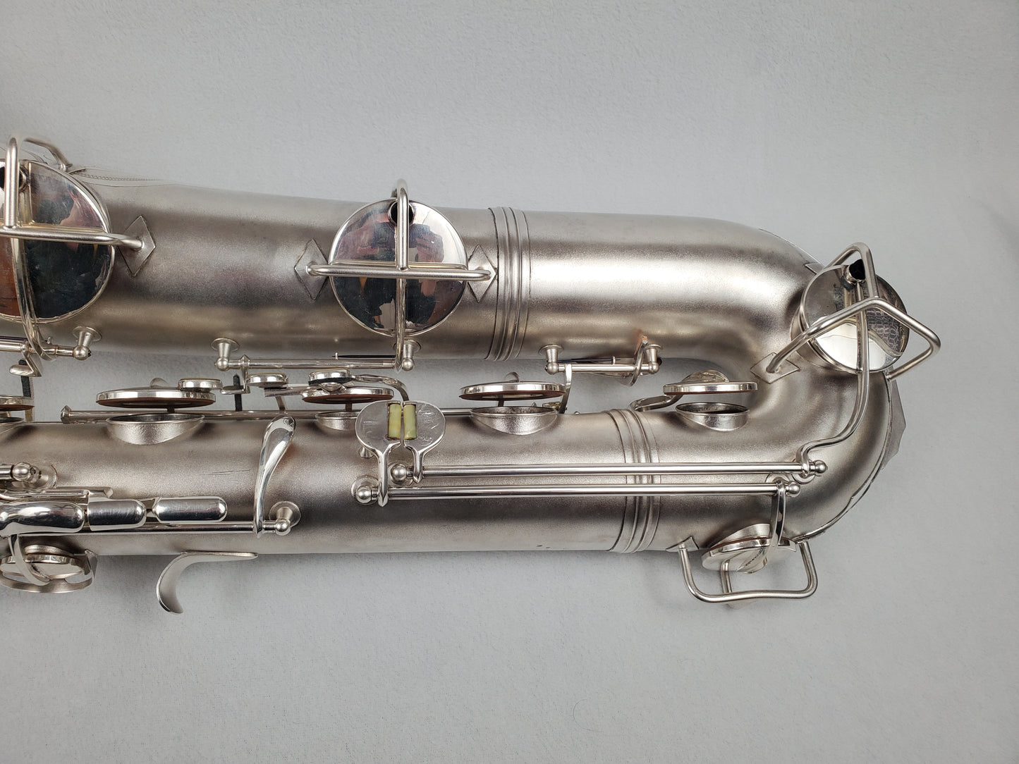 Conn 12M Bari Saxophone 311xxx - Silver Plated w Gold Wash Bell