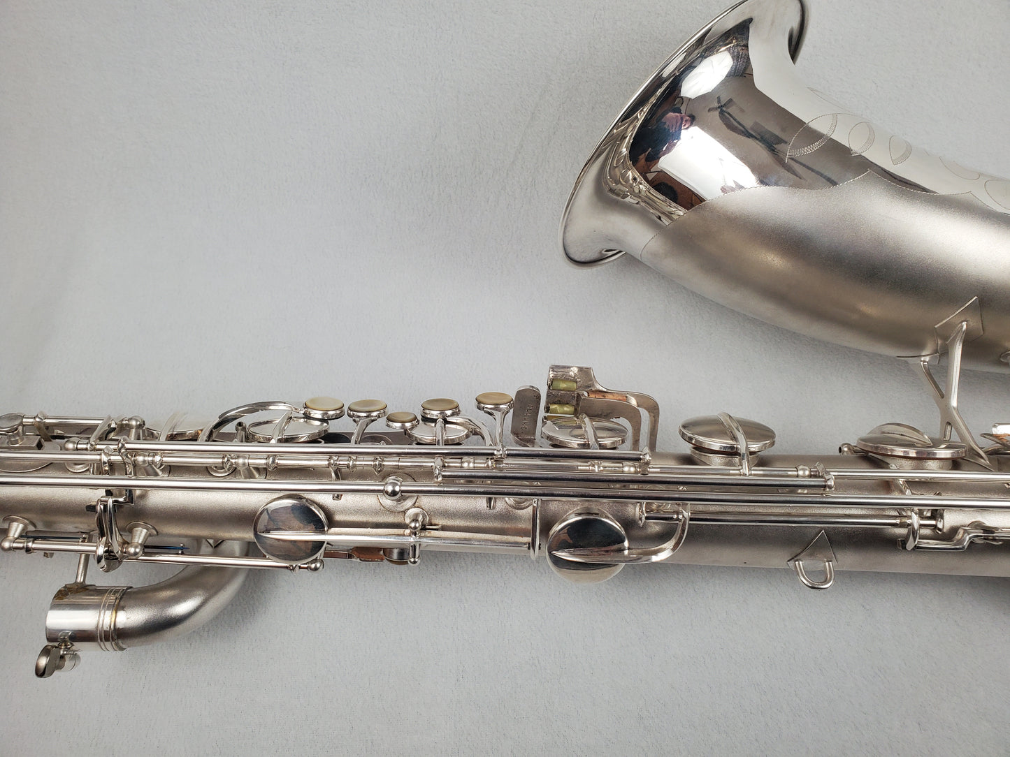 Conn 12M Bari Saxophone 311xxx - Silver Plated w Gold Wash Bell
