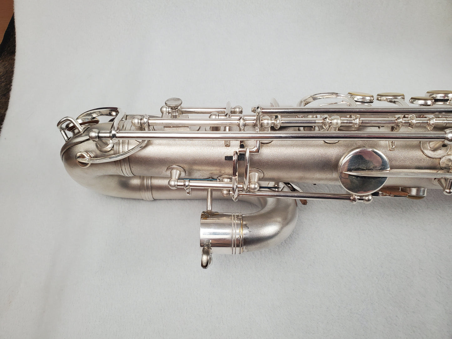 Conn 12M Bari Saxophone 311xxx - Silver Plated w Gold Wash Bell