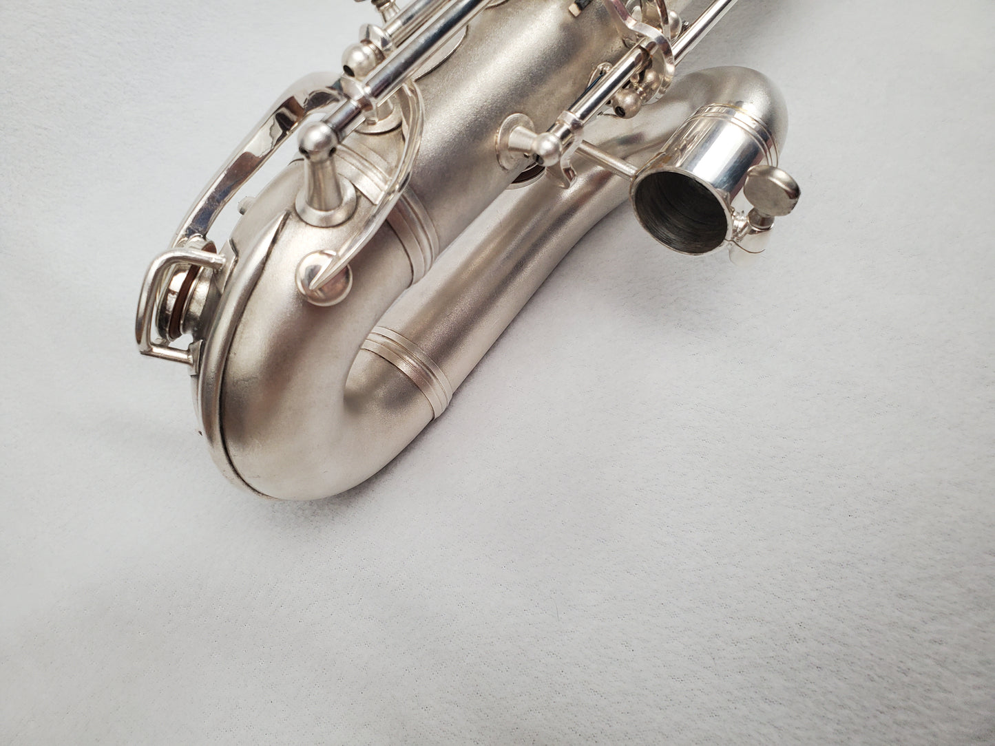 Conn 12M Bari Saxophone 311xxx - Silver Plated w Gold Wash Bell