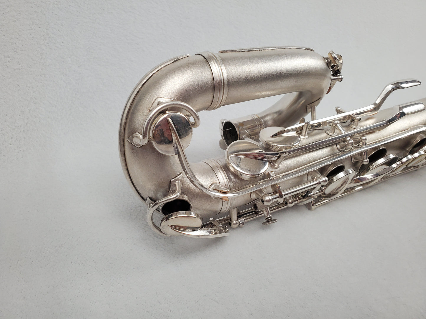 Conn 12M Bari Saxophone 311xxx - Silver Plated w Gold Wash Bell