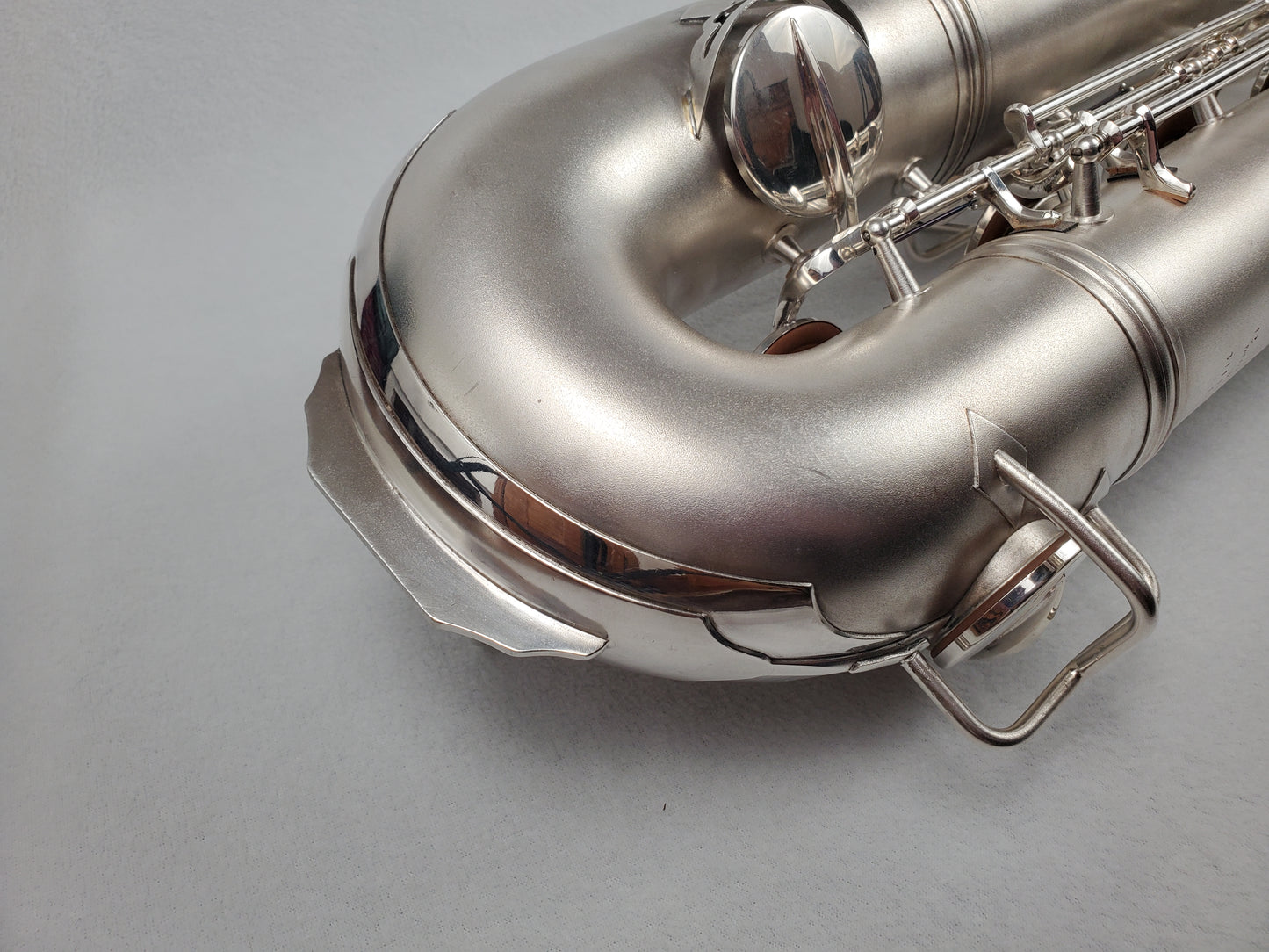 Conn 12M Bari Saxophone 311xxx - Silver Plated w Gold Wash Bell