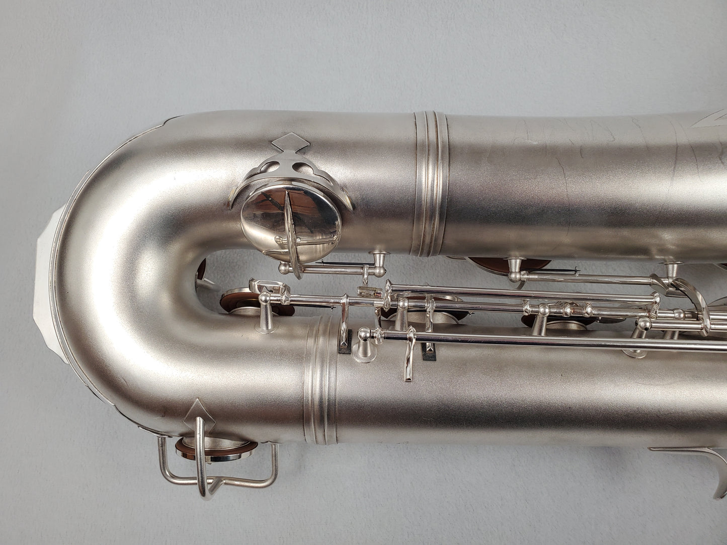Conn 12M Bari Saxophone 311xxx - Silver Plated w Gold Wash Bell