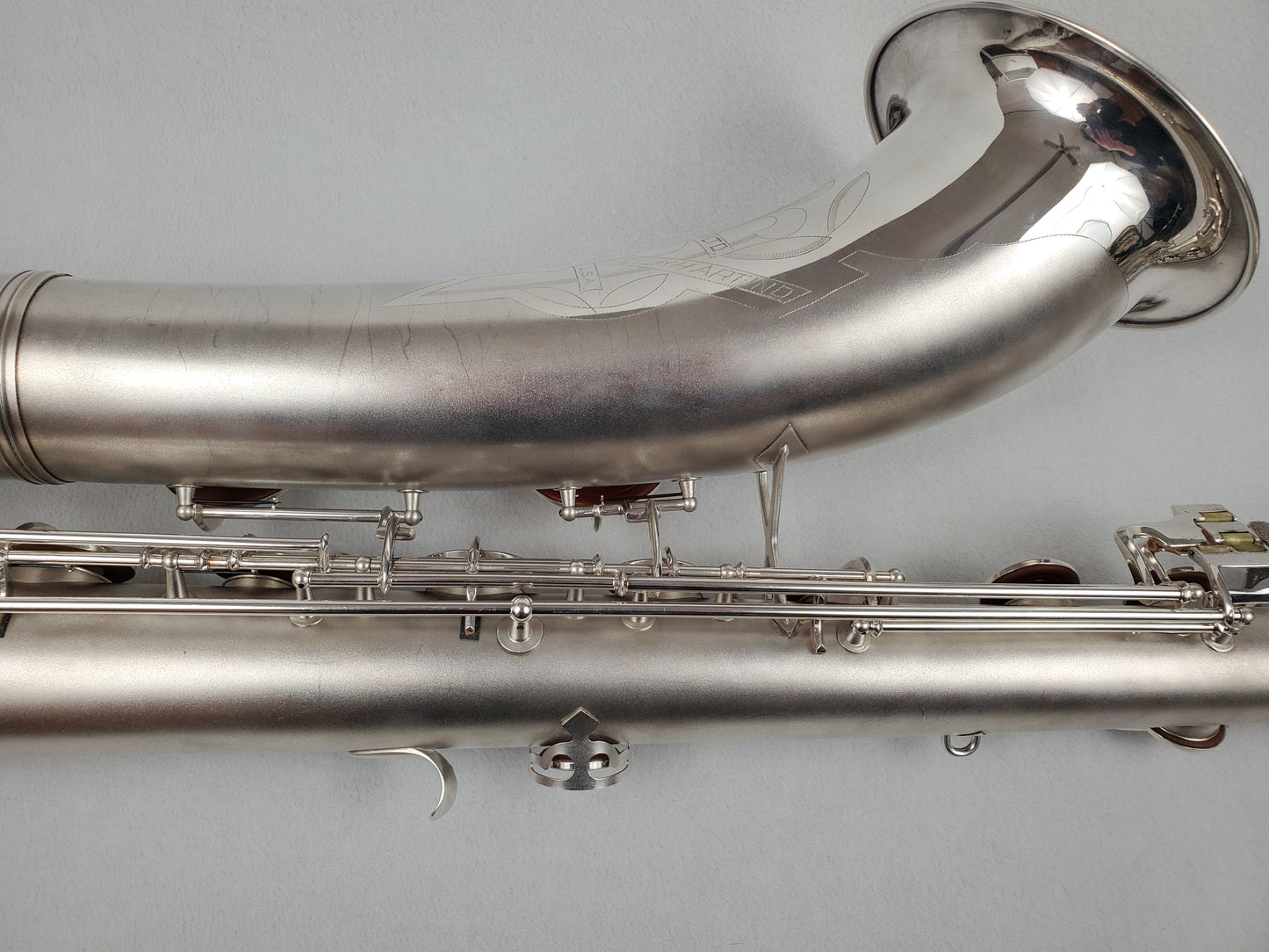 Conn 12M Bari Saxophone 311xxx - Silver Plated w Gold Wash Bell
