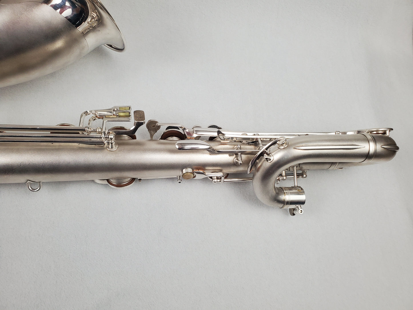 Conn 12M Bari Saxophone 311xxx - Silver Plated w Gold Wash Bell