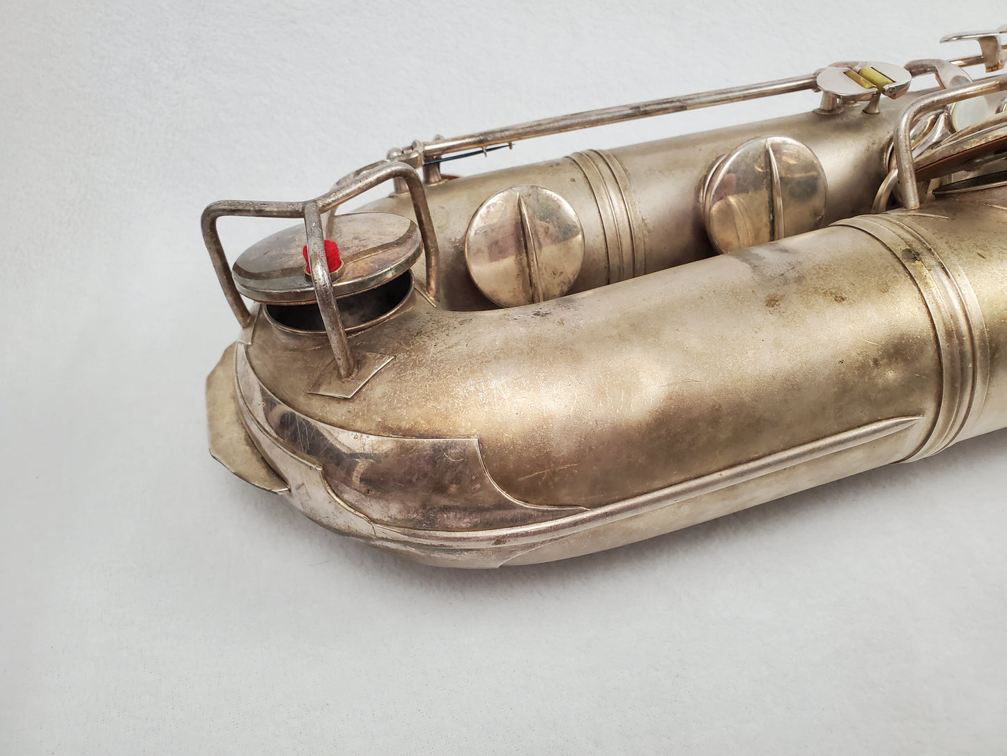 Conn 12M Bari Saxophone 291xxx - Silver Plated w Gold Wash Bell
