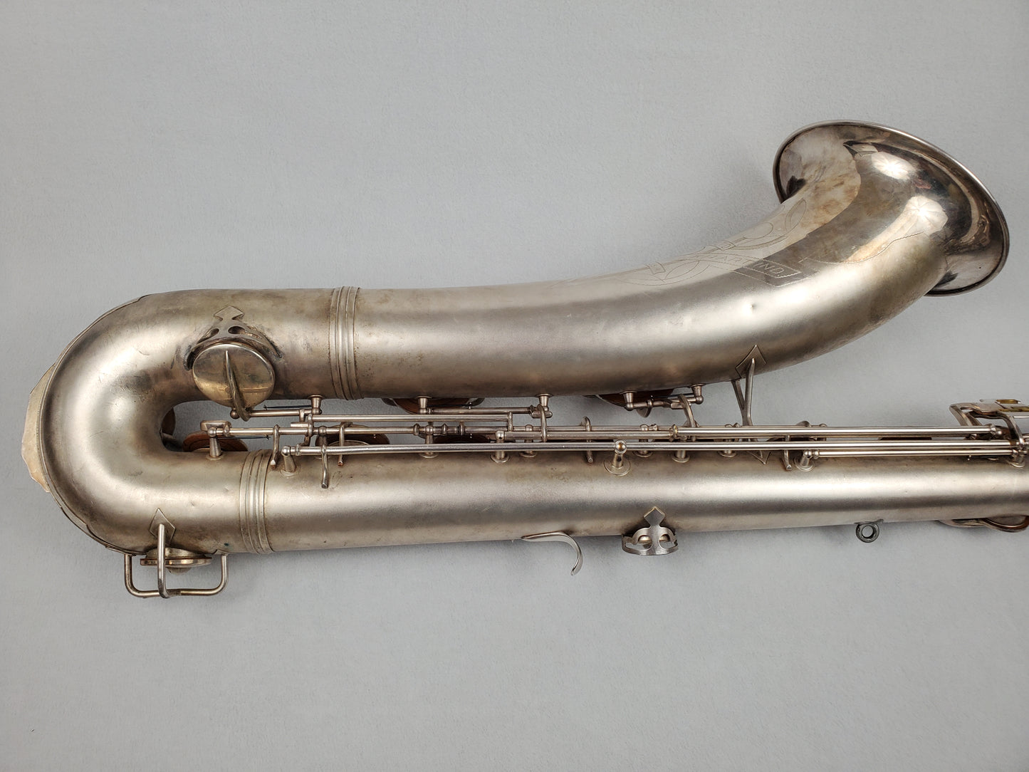 Conn 12M Bari Saxophone 291xxx - Silver Plated w Gold Wash Bell
