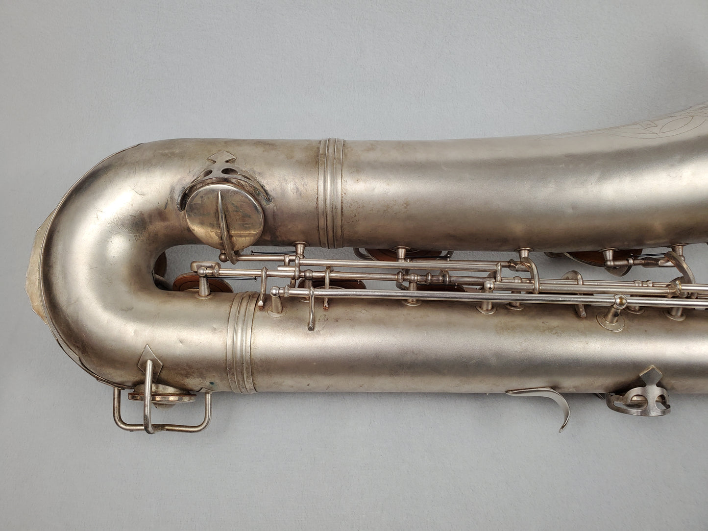 Conn 12M Bari Saxophone 291xxx - Silver Plated w Gold Wash Bell