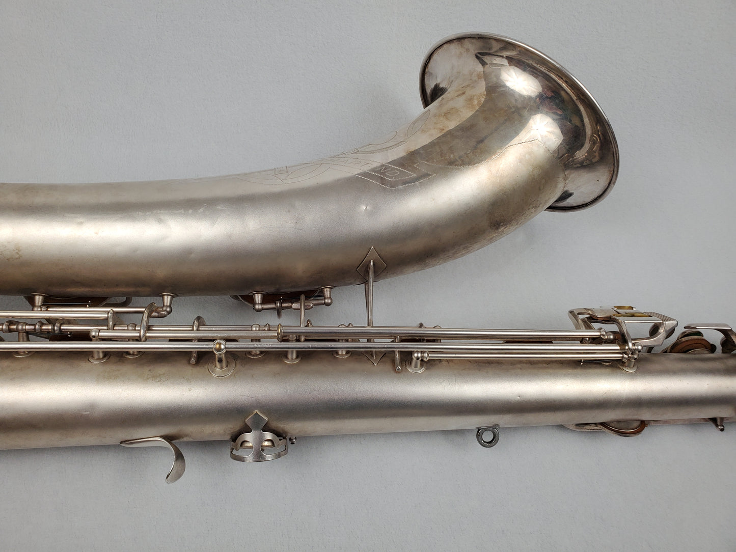 Conn 12M Bari Saxophone 291xxx - Silver Plated w Gold Wash Bell