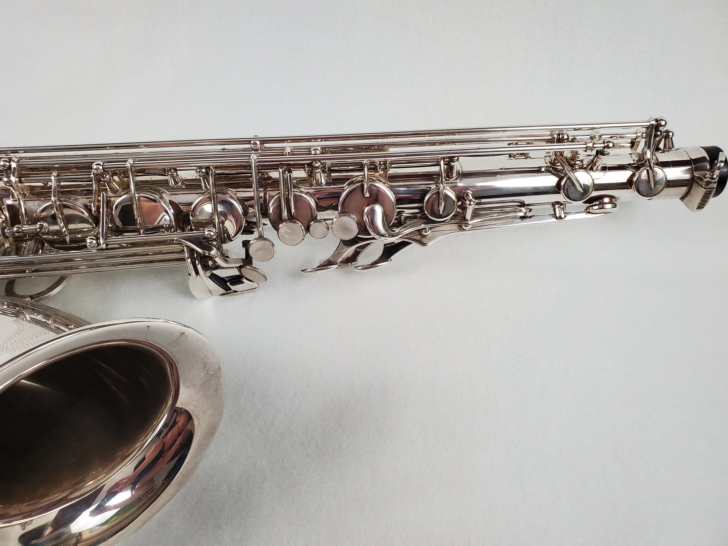Yamaha YTS-82Z Custom Z Tenor Saxophone with V1 Neck - Silver Plated