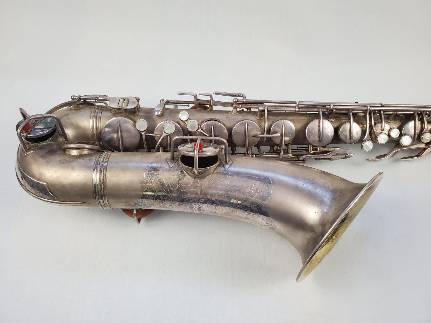 Conn New Wonder II NWII Tenor Saxophone 197xxx - Silver Plated