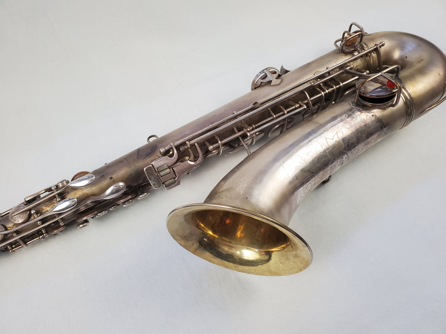Conn New Wonder II NWII Tenor Saxophone 197xxx - Silver Plated