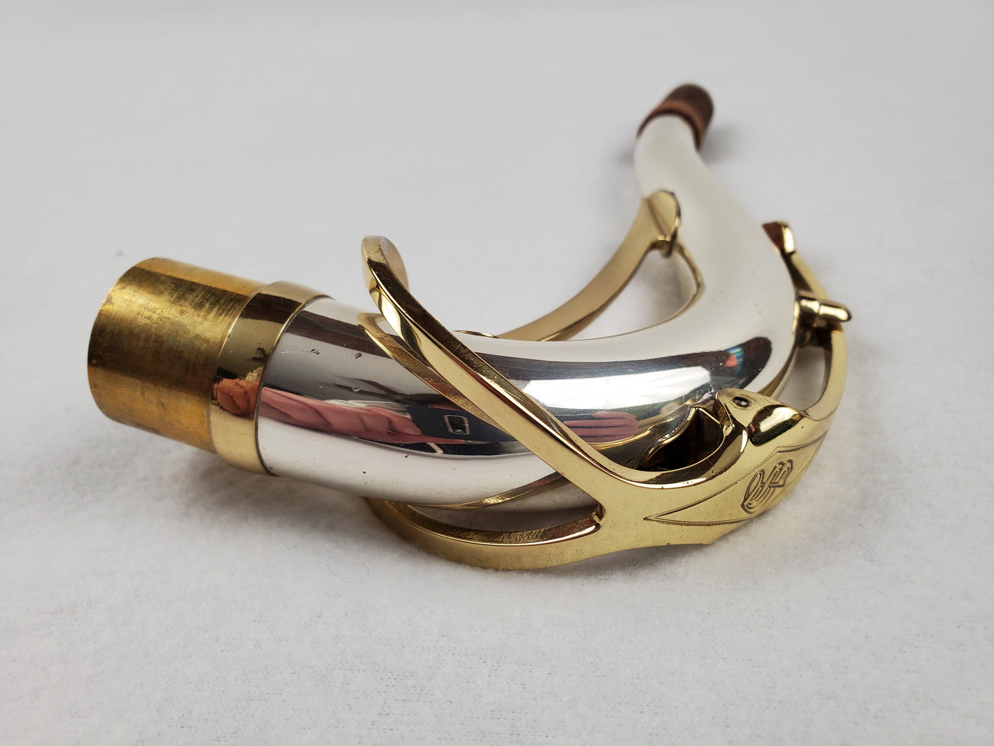 Selmer USA Solid Silver Tenor Neck