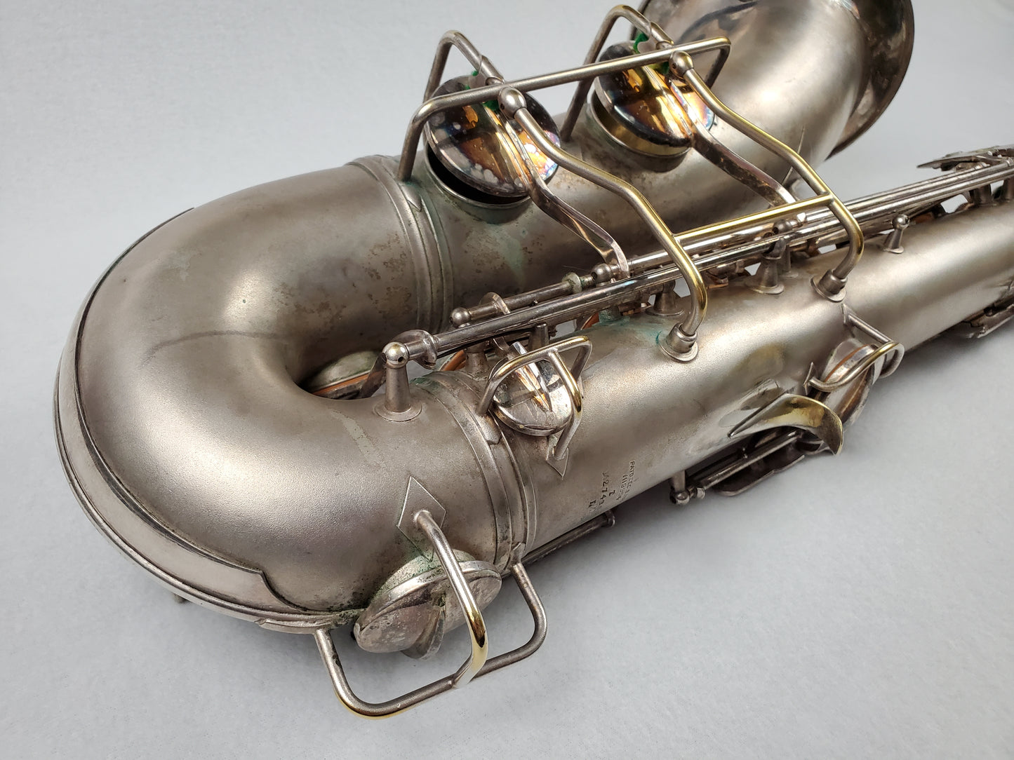 Conn 10M Tenor Saxophone 274xxx - Silver Plated w Gold Wash Bell