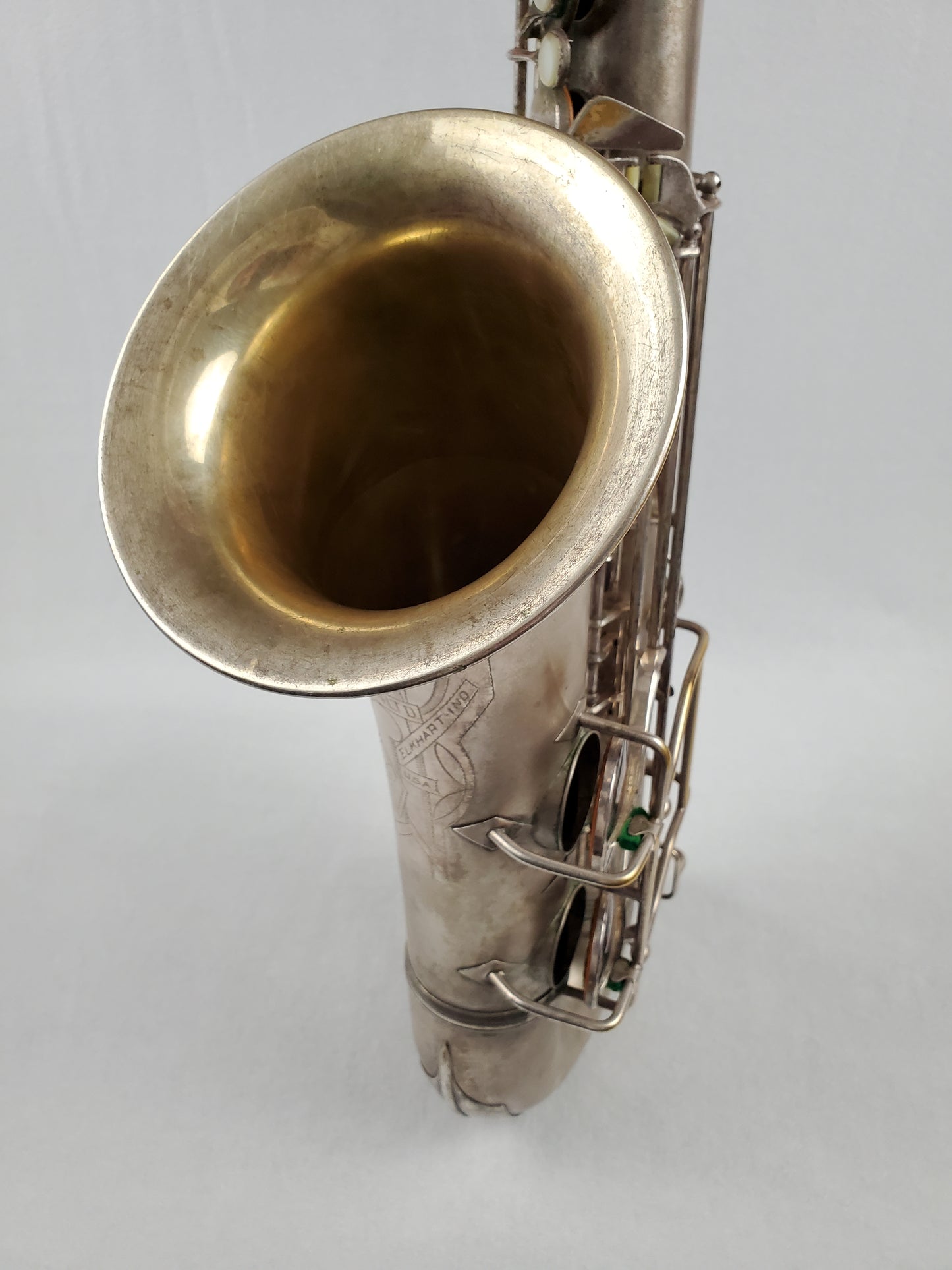 Conn 10M Tenor Saxophone 274xxx - Silver Plated w Gold Wash Bell