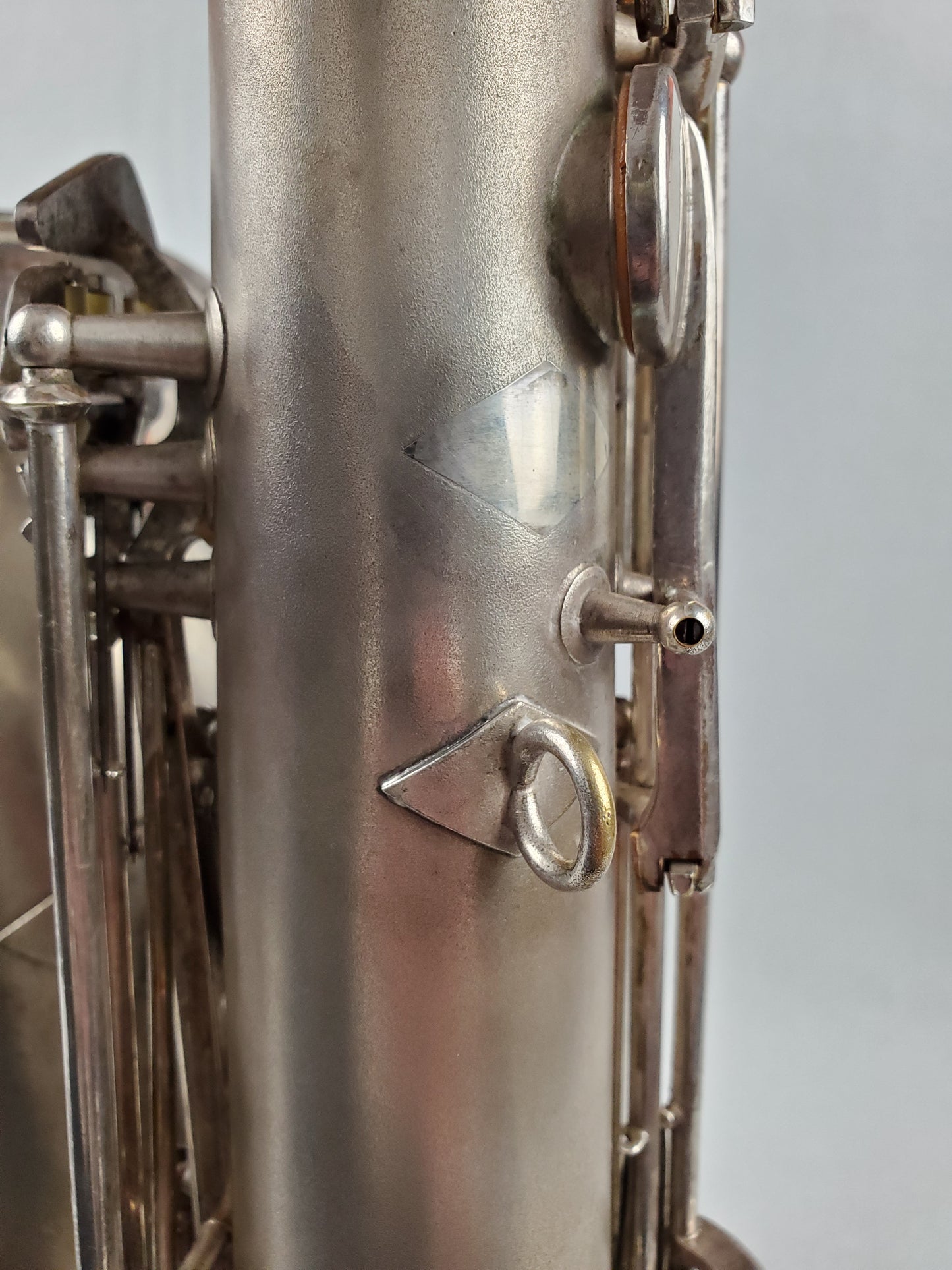 Conn 10M Tenor Saxophone 274xxx - Silver Plated w Gold Wash Bell