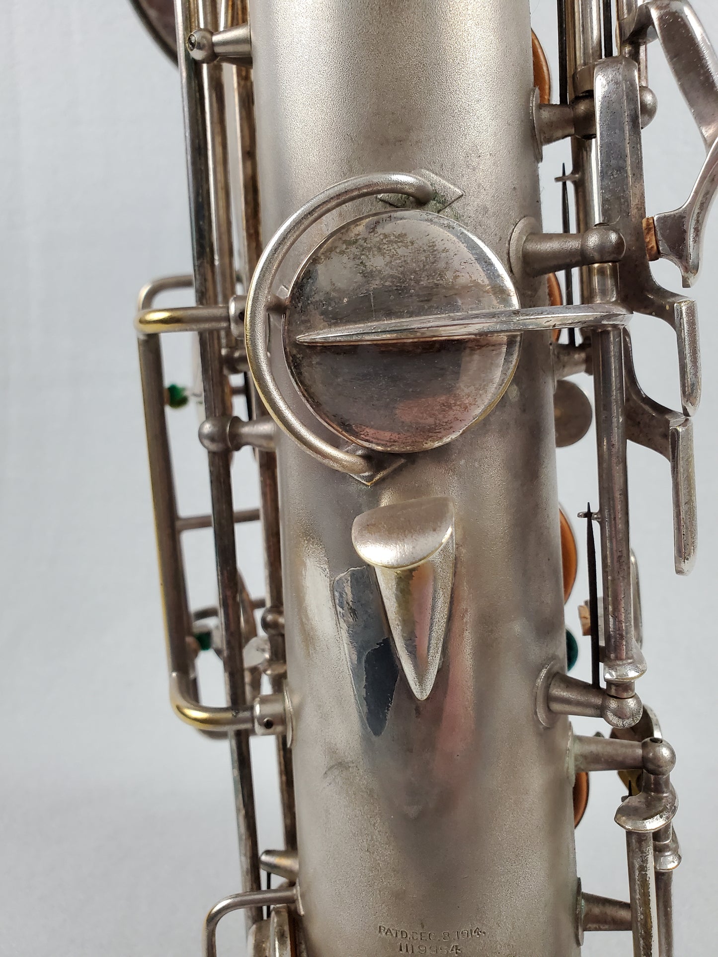 Conn 10M Tenor Saxophone 274xxx - Silver Plated w Gold Wash Bell