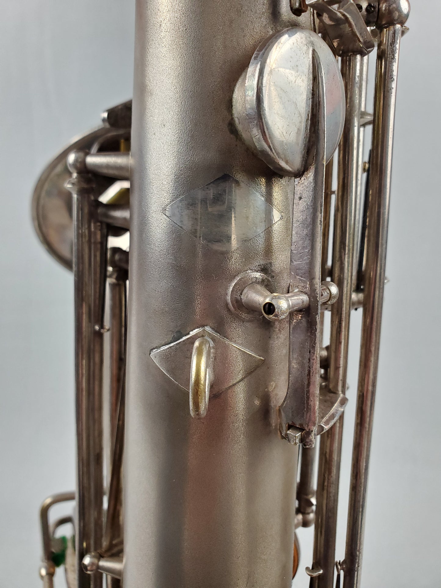 Conn 10M Tenor Saxophone 274xxx - Silver Plated w Gold Wash Bell