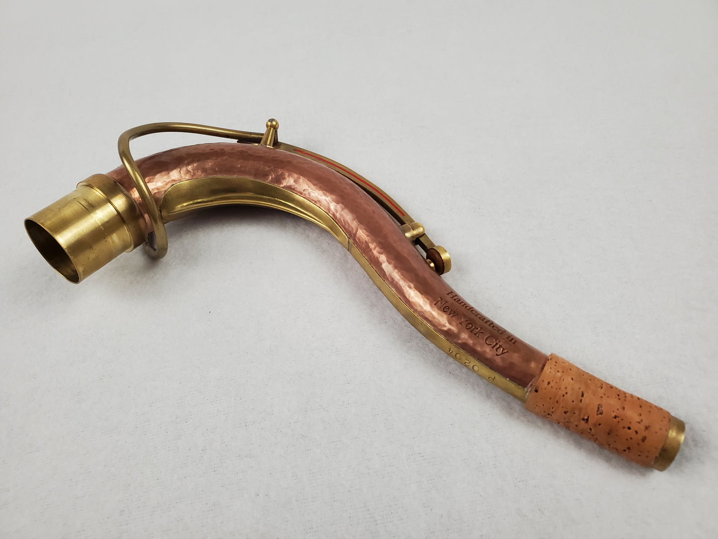 KB Sax Redwood Hand-Hammered Copper Tenor Neck