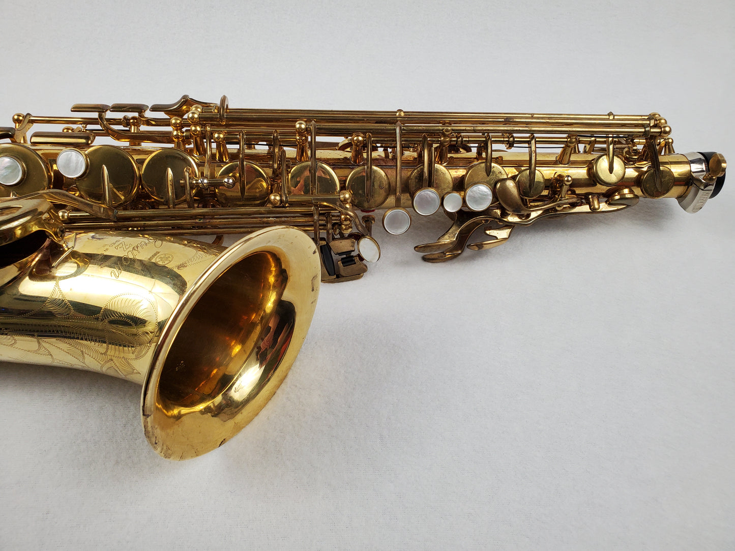 Yamaha YAS-82Z Custom Z Alto Saxophone - Unlacquered