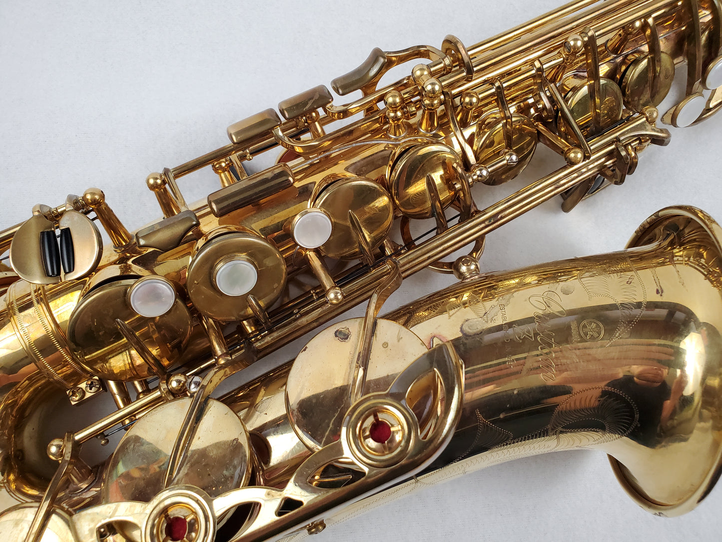 Yamaha YAS-82Z Custom Z Alto Saxophone - Unlacquered