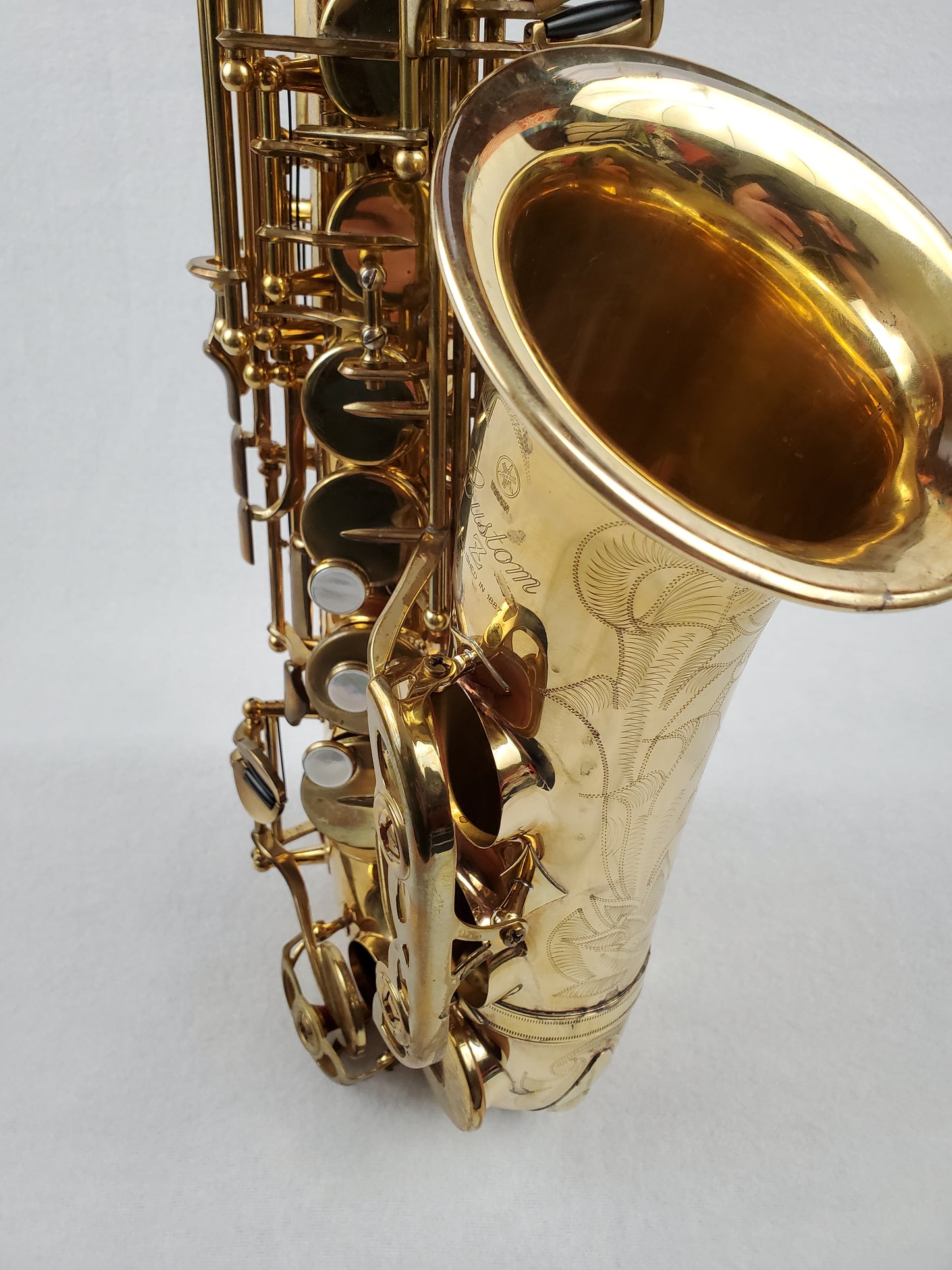 Yamaha YAS-82Z Custom Z Alto Saxophone - Unlacquered