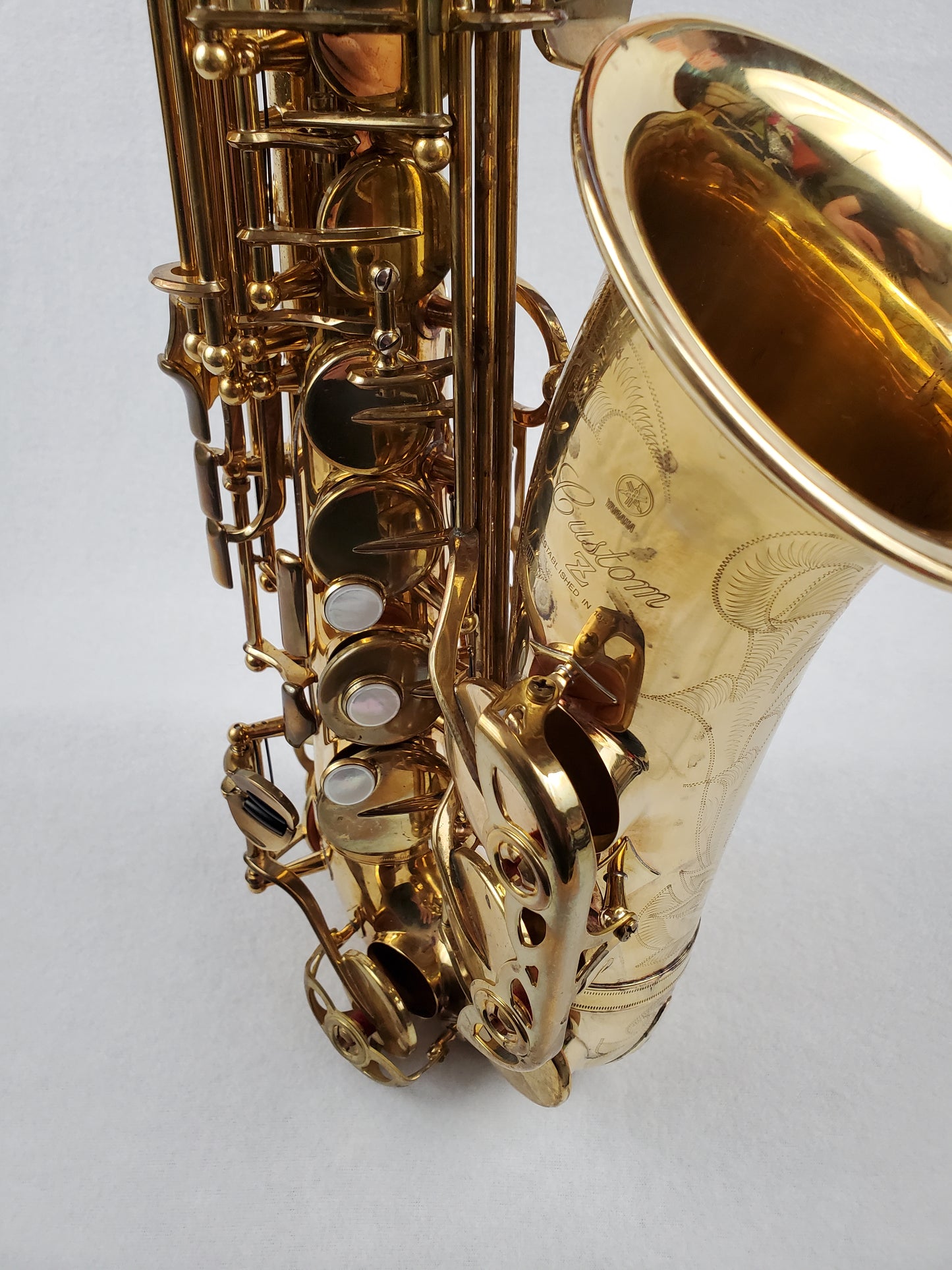 Yamaha YAS-82Z Custom Z Alto Saxophone - Unlacquered