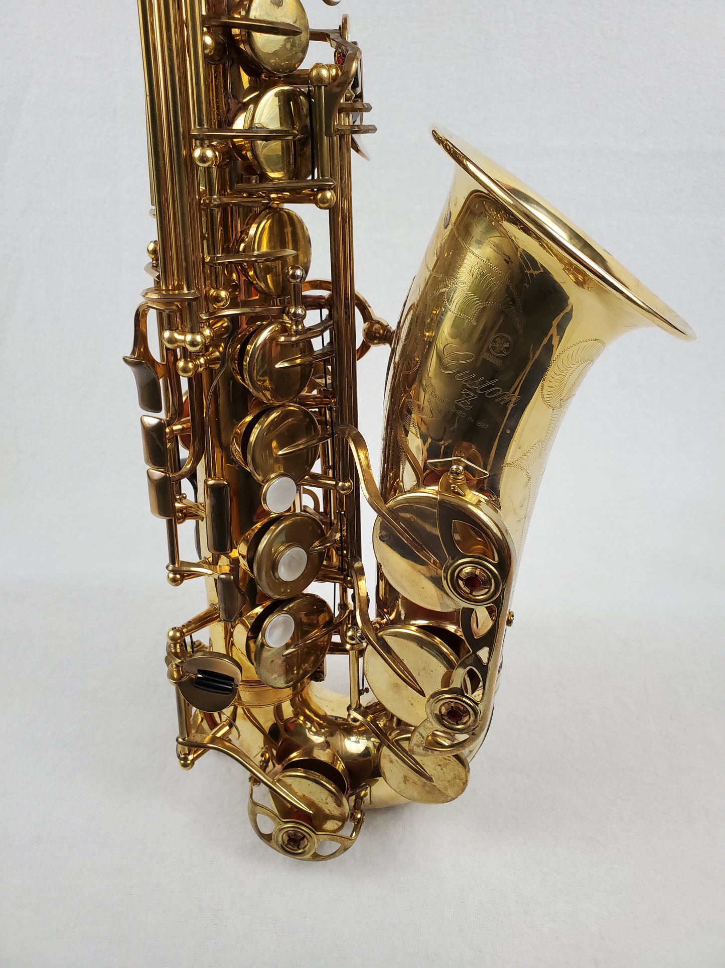 Yamaha YAS-82Z Custom Z Alto Saxophone - Unlacquered