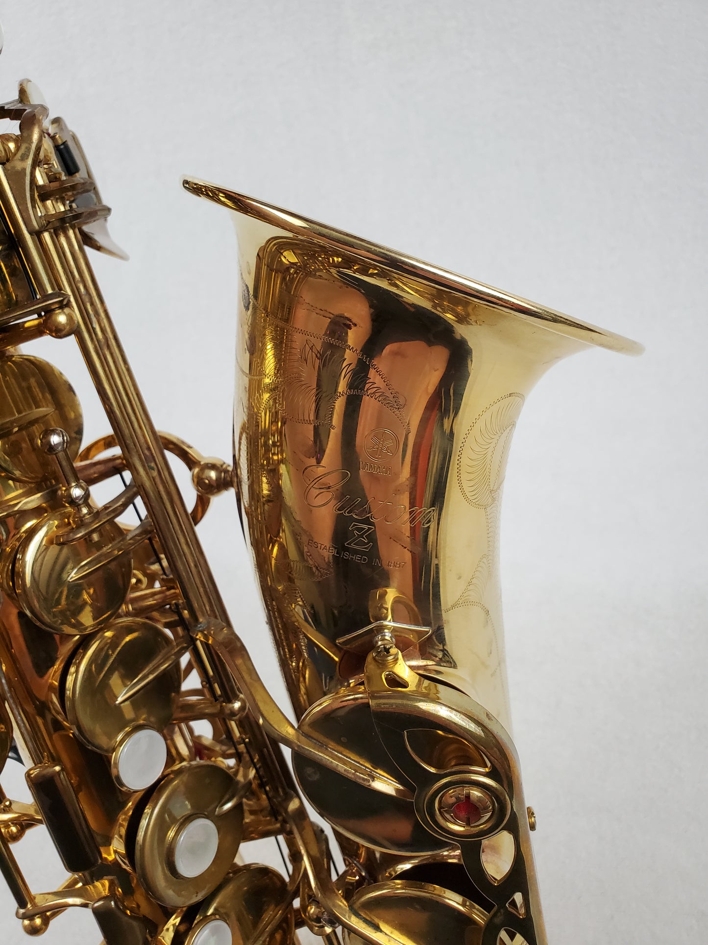 Yamaha YAS-82Z Custom Z Alto Saxophone - Unlacquered