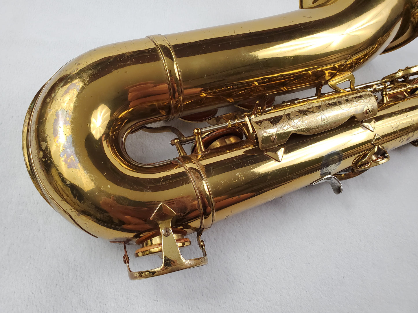 King Super 20 Tenor Saxophone 320xxx - Full Pearls